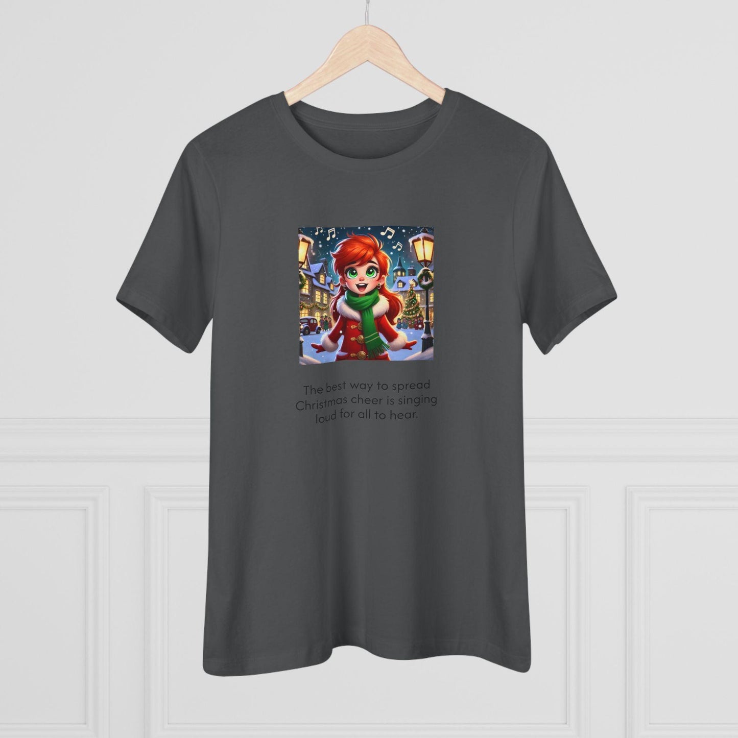 Caroler - Christmas Cheer - RHB Girl - Women's Tee - Whippie's