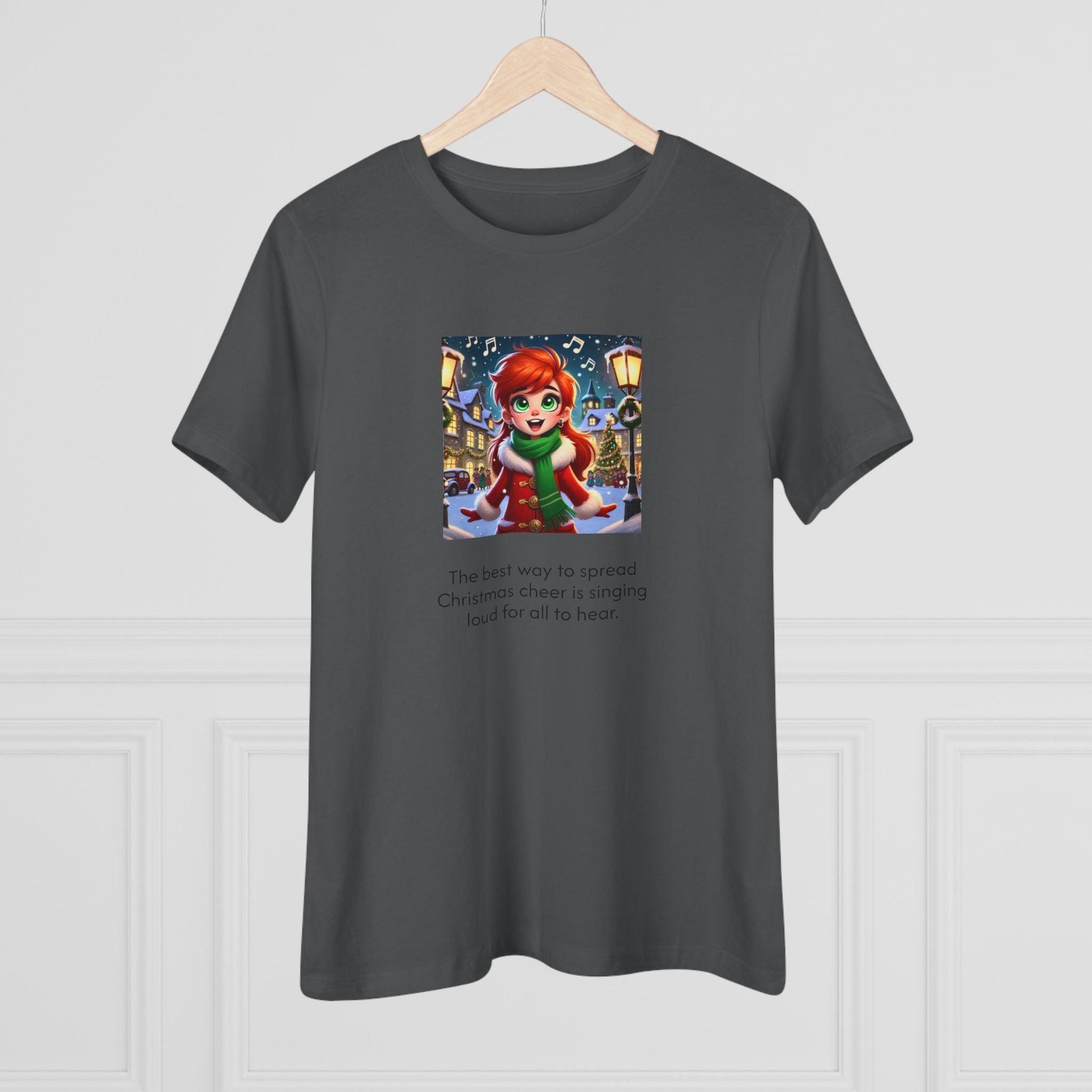 Caroler - Christmas Cheer - RHB Girl - Women's Tee - Whippie's