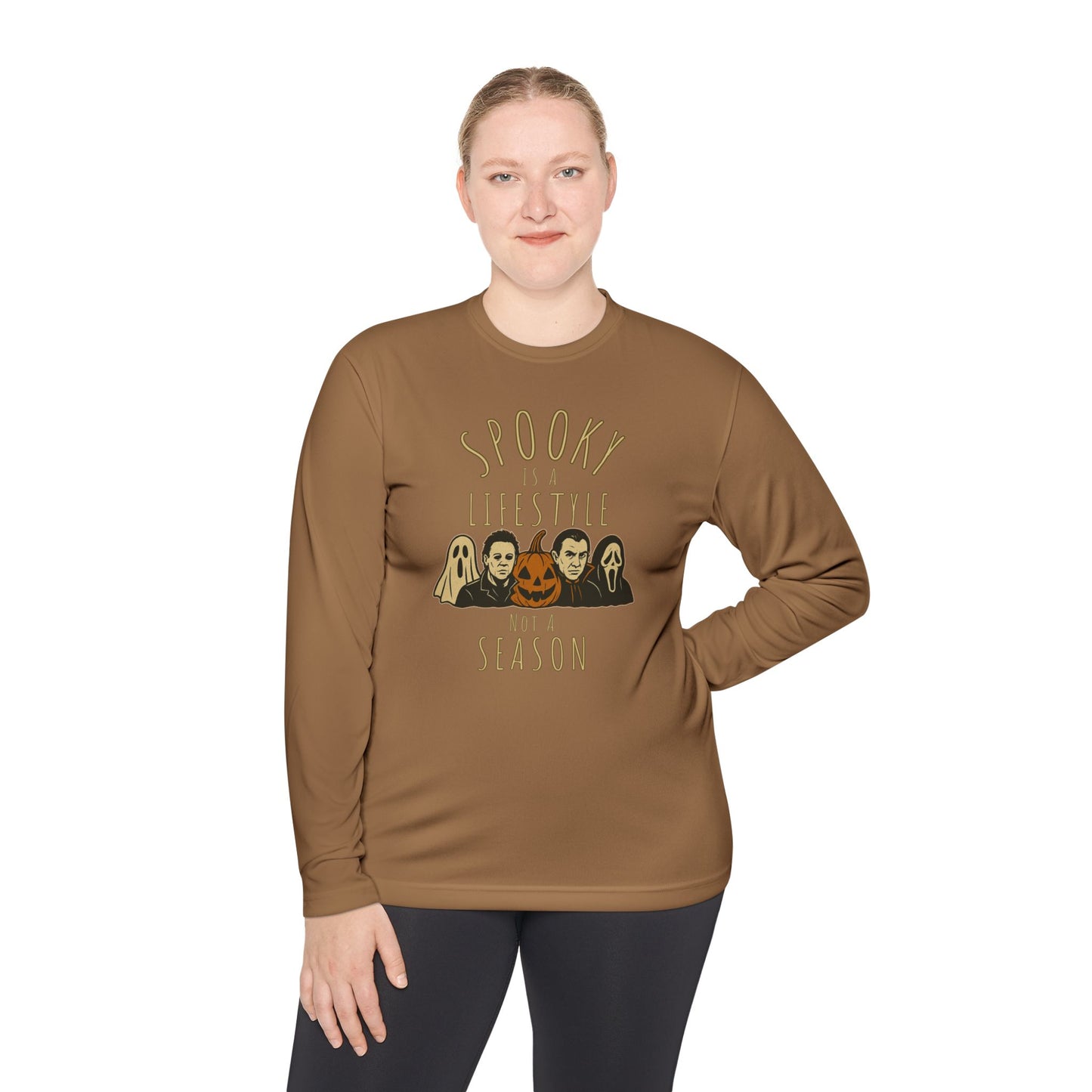 Spooky Is A Lifestyle: Classic Horror Icons Unisex Long Sleeve Tee - Whippie's