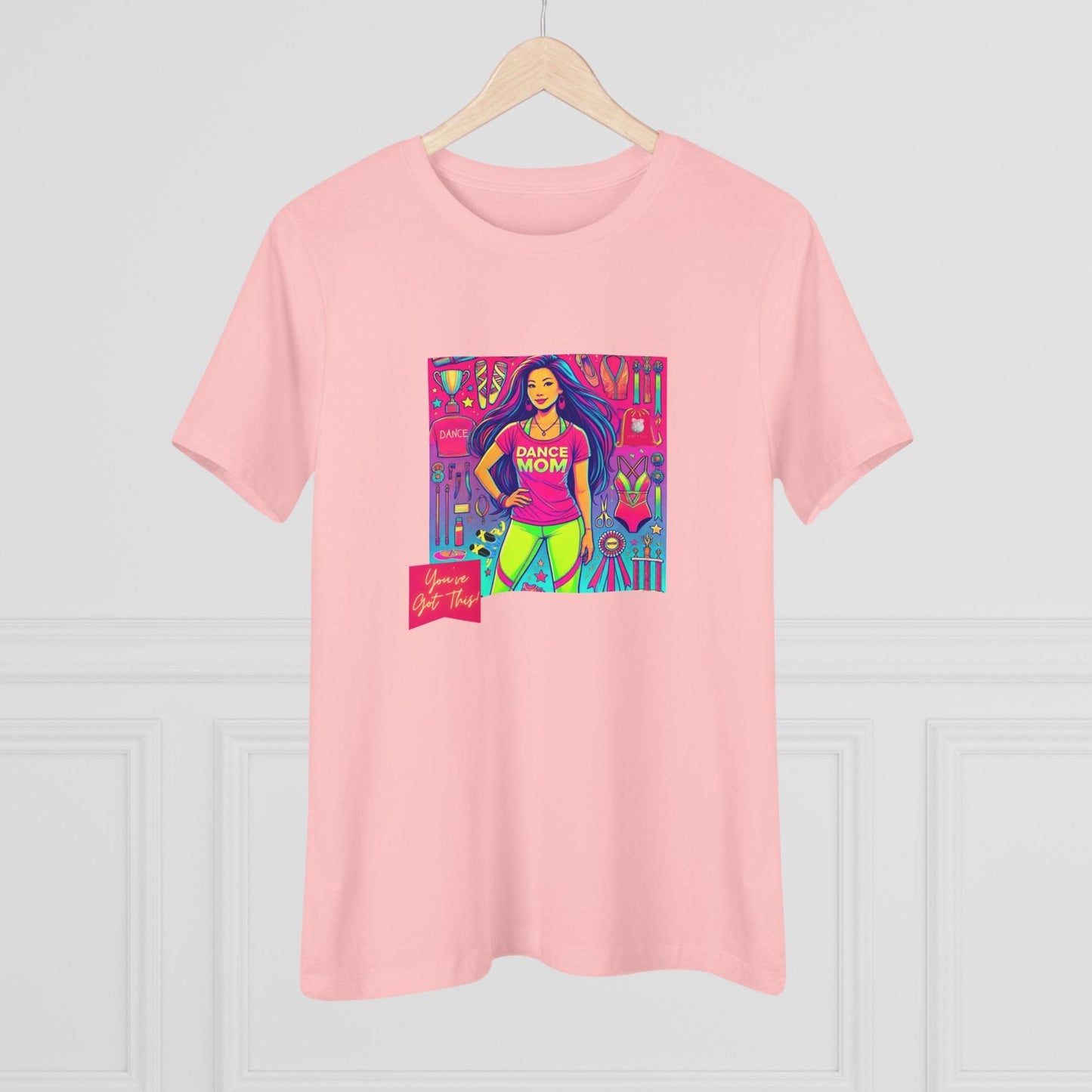 Dance Mom Magic (Asian Mom) - A Colorful Celebration 🌈 - Women's Softstyle Tee - Whippie's