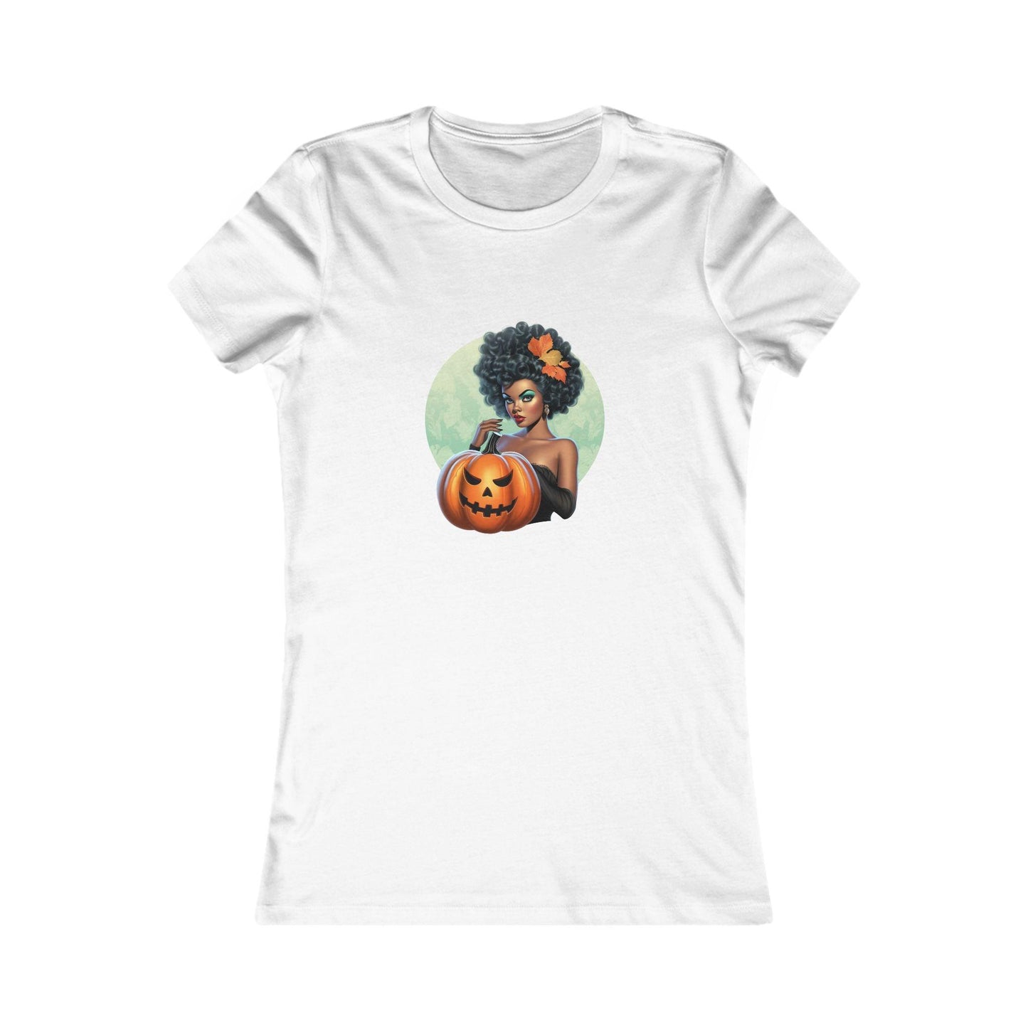 Vintage Halloween Beauty Women's Favorite Tee - Spooky Chic! 🎃✨ - Whippie's