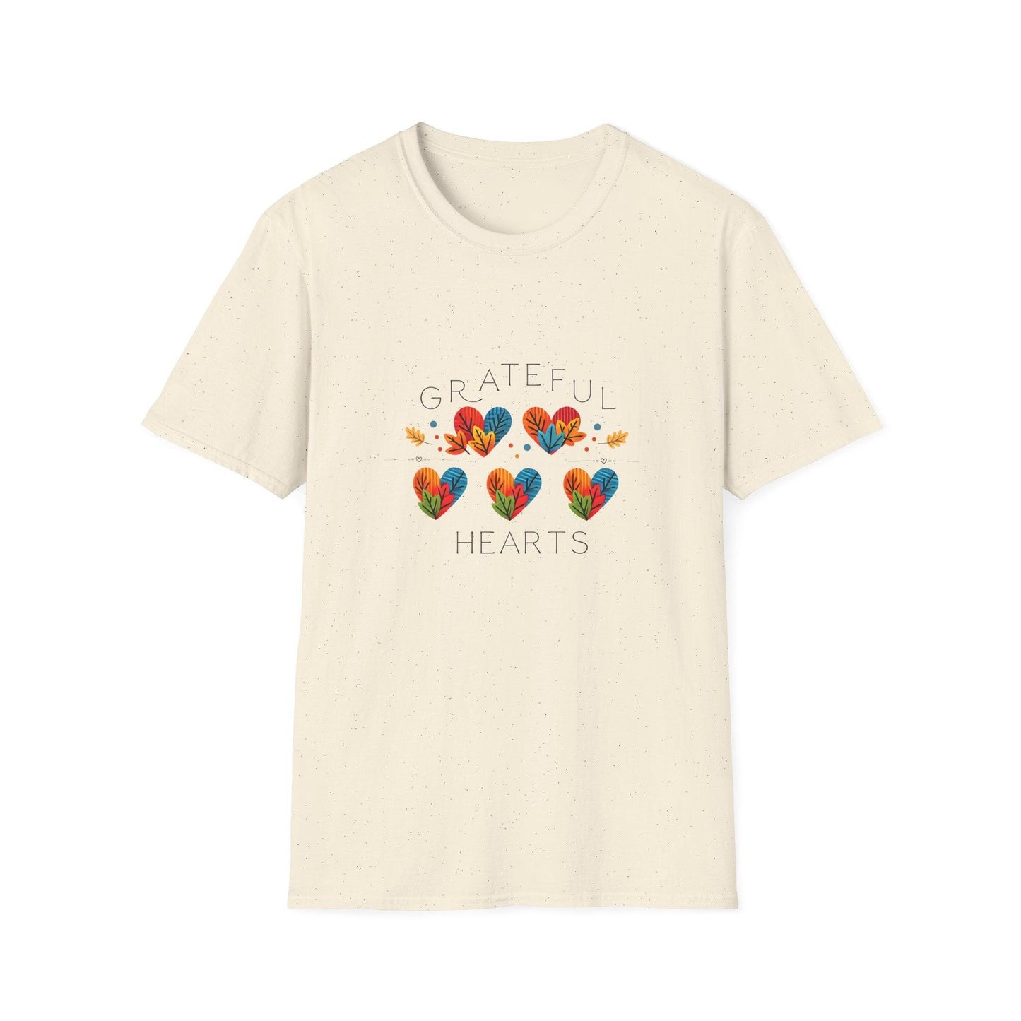 Grateful Hearts - A Family Affair 🧡💛❤️ - Five Hearts - Unisex T-Shirt - Whippie's
