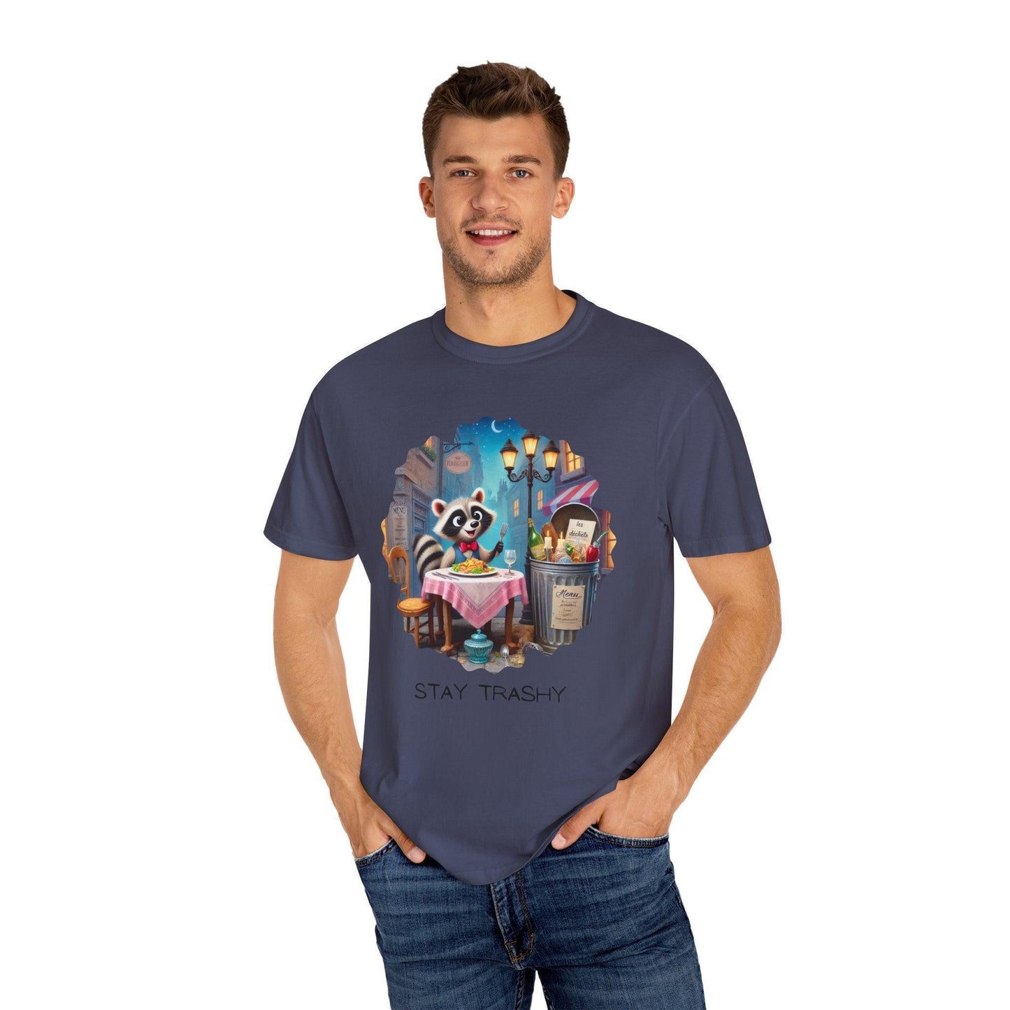Stay Trashy! 🦝 🗑️ Unisex Tee - Comfort Colors ✨ - Whippie's