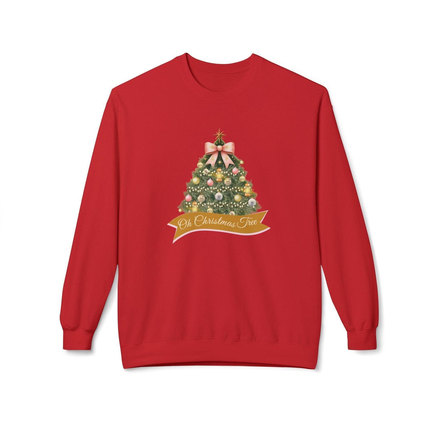🎄 Oh Christmas Tree ✨ Unisex Fleece Sweatshirt 🎁 - Whippie's