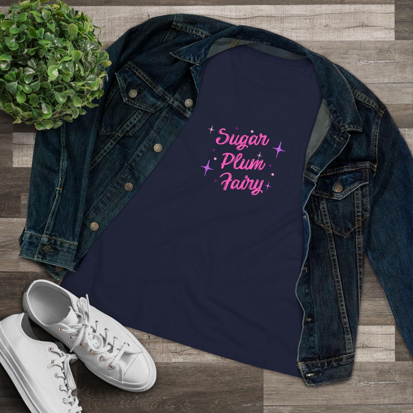 Sugar Plum Fairy - Dance Through the Holidays! ✨🩰 Women's Softstyle Tee - Whippie's