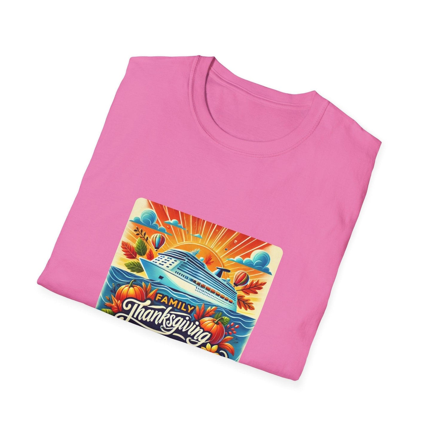 Family Thanksgiving Cruise - Unisex T-Shirt - Whippie's