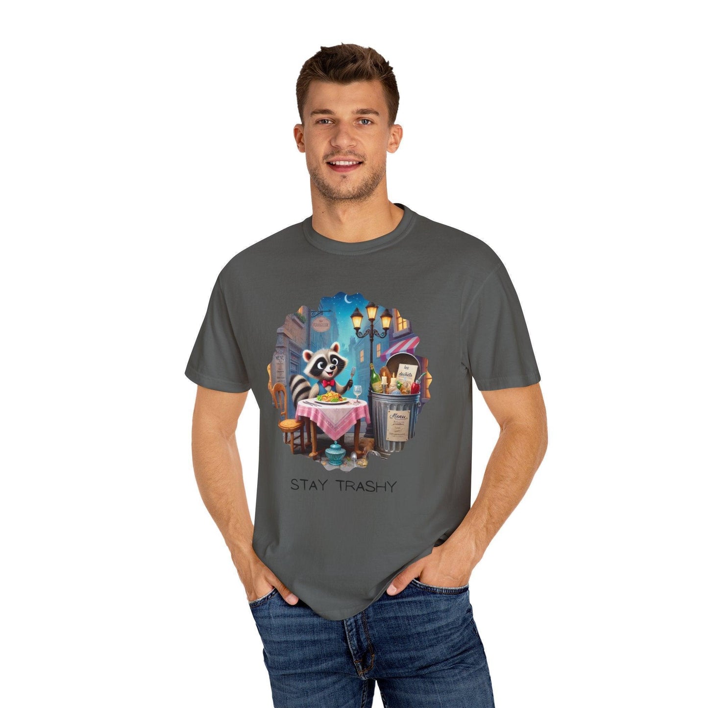 Stay Trashy! 🦝 🗑️ Unisex Tee - Comfort Colors ✨ - Whippie's