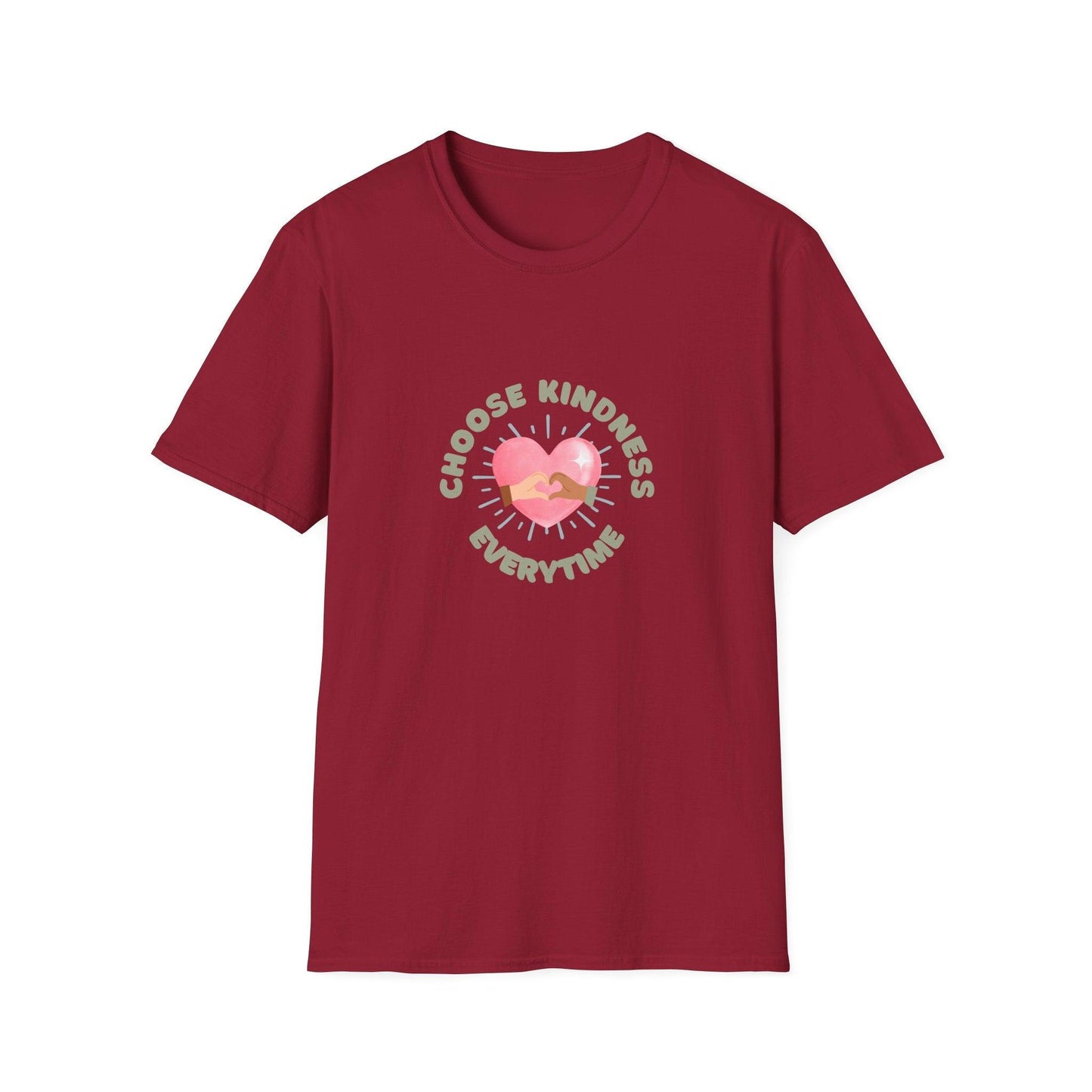 Choose Kindness Everytime - Spread the Love ❤️ - Unisex T-Shirt - Whippie's