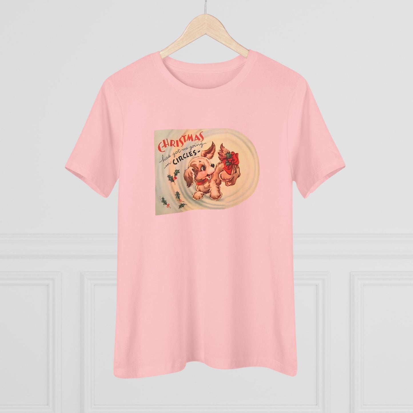 Christmas Has Me Going in Circles - Women's Softstyle Tee - Whippie's