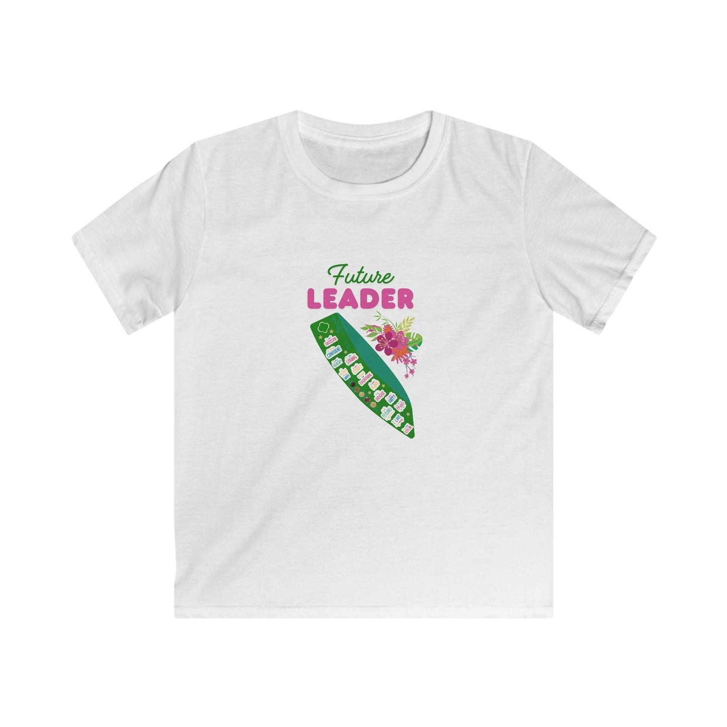 Future Leader - Girl Scout Youth Tee - Inspire Greatness! - Whippie's