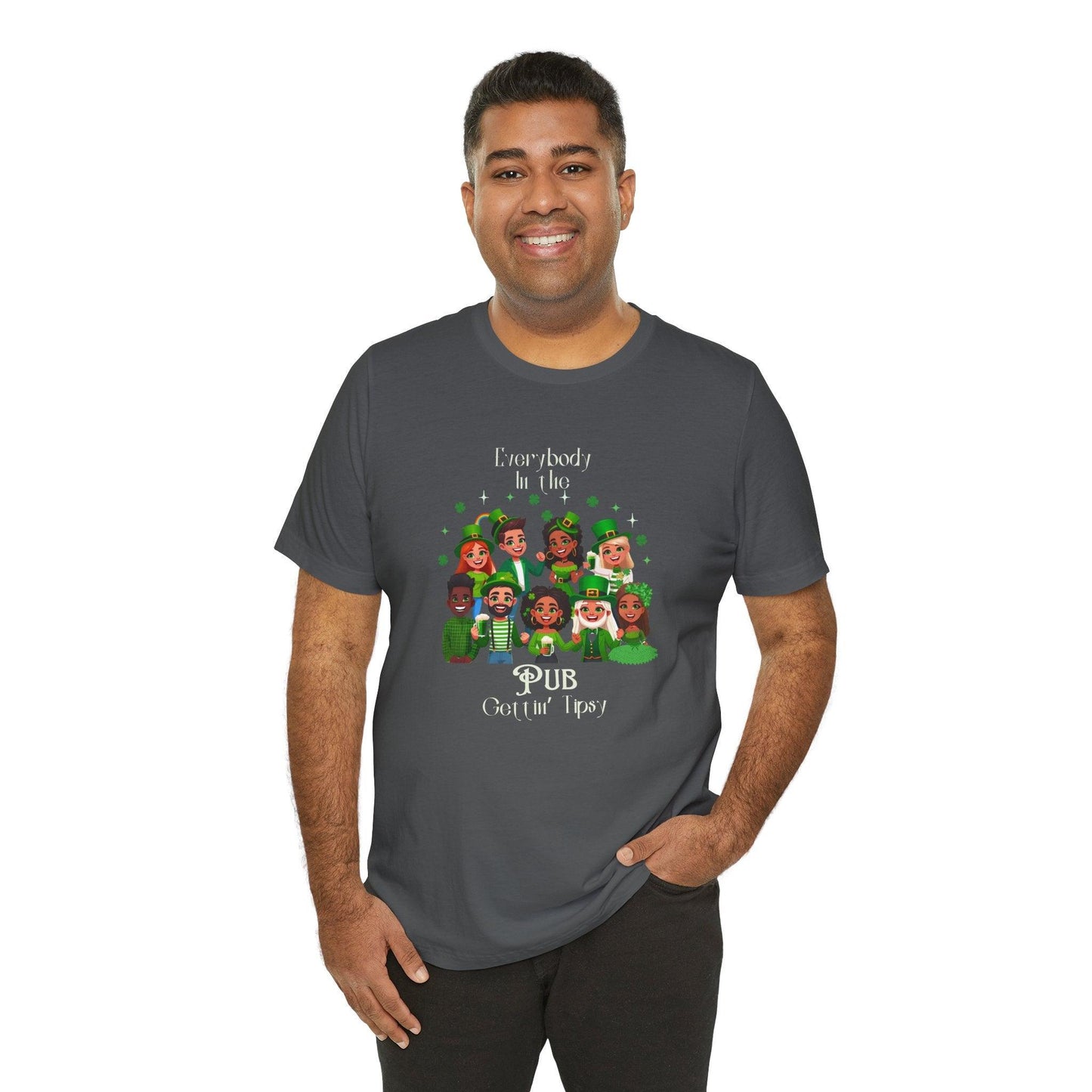 "Everybody in the PUB Gettin' Tipsy" Unisex Jersey Tee - Whippie's