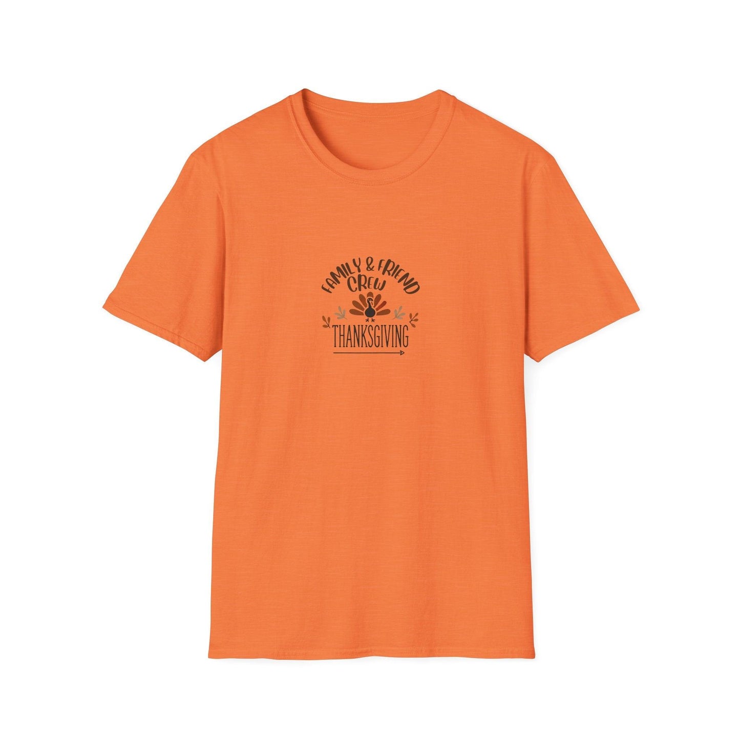 Thanksgiving Family & Friends Crew - Gobble 'Til You Wobble with Your Favorite Crew! 🦃🍁 Unisex T-Shirt - Whippie's