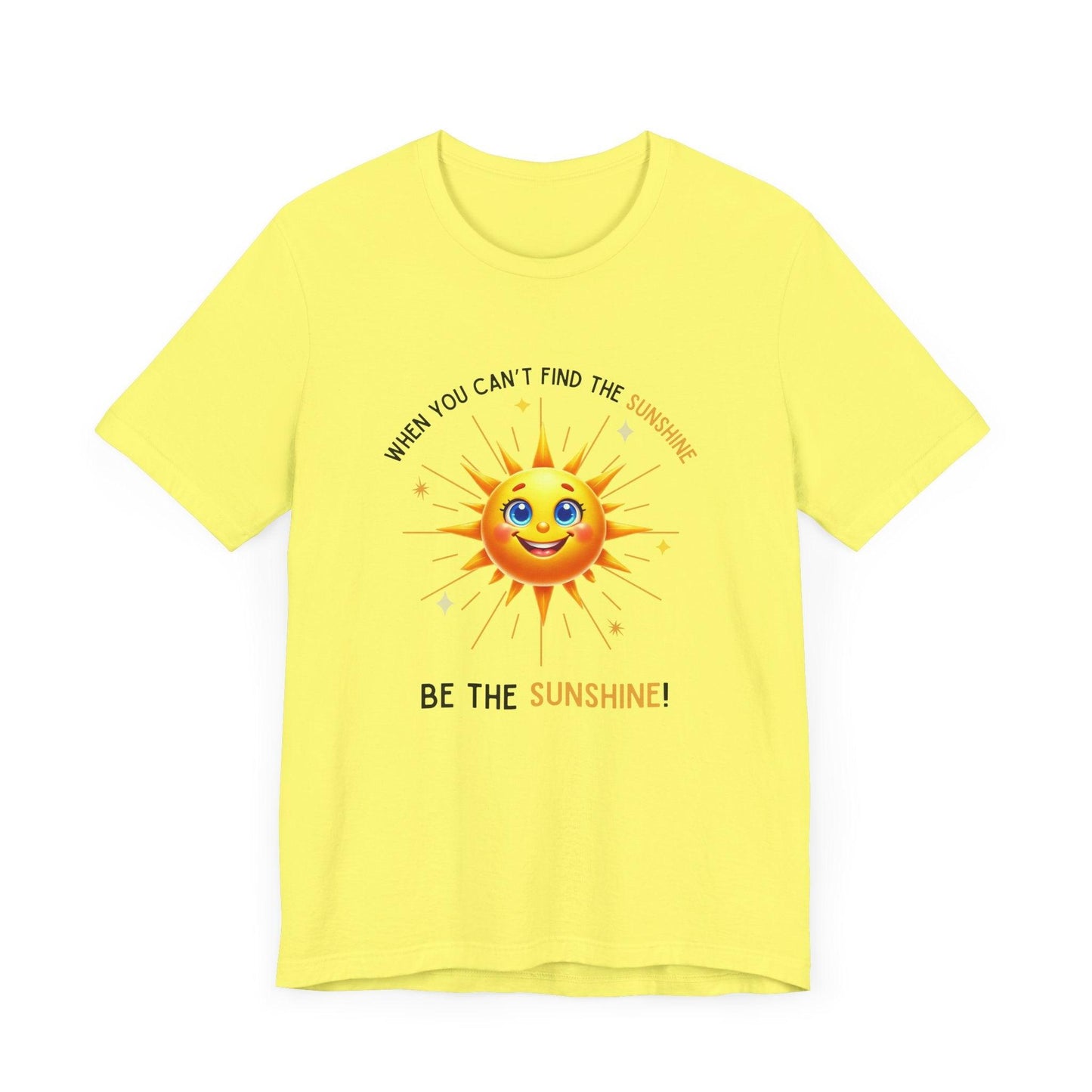 Be the Sunshine - Unisex Jersey Tee - ☀️ Let Your Inner Light Shine! ☀️ - Whippie's