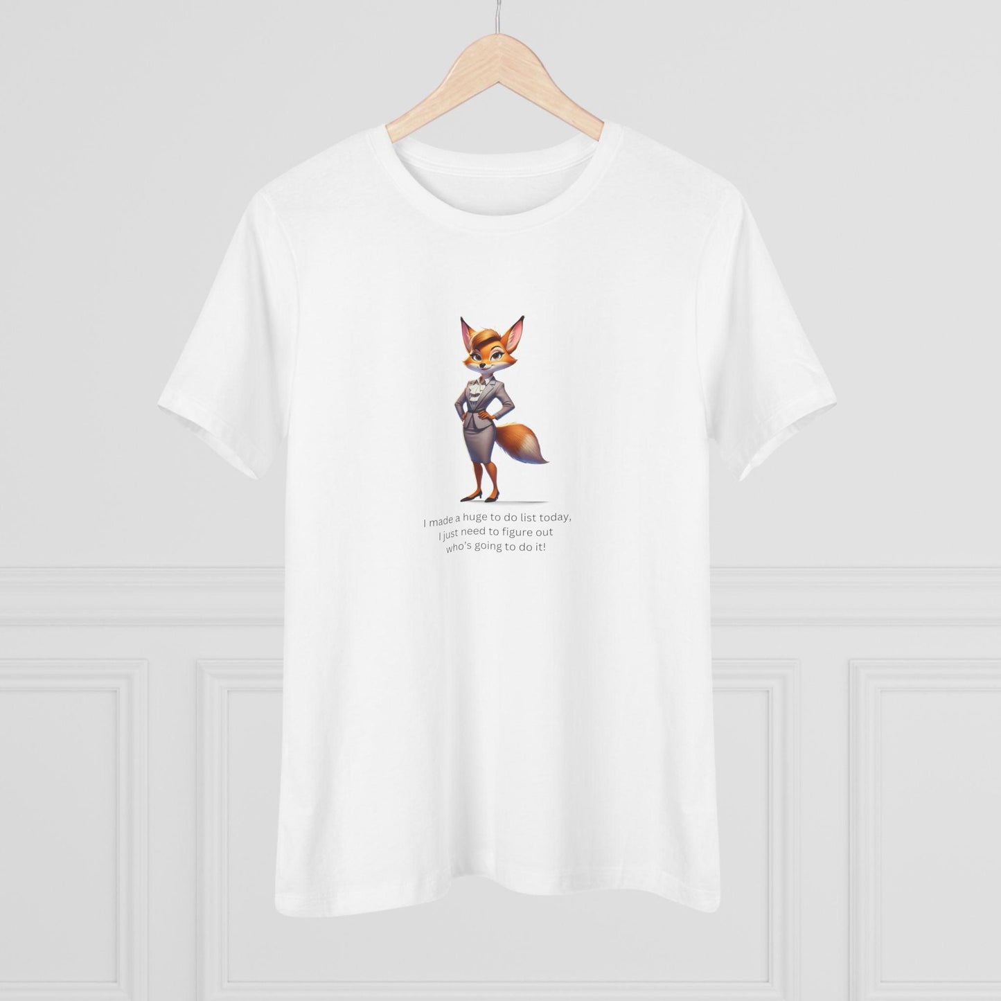 "To-Do List" Women's Tee - Who's Doing This?! 🦊📝 - Women's Tee - Whippie's