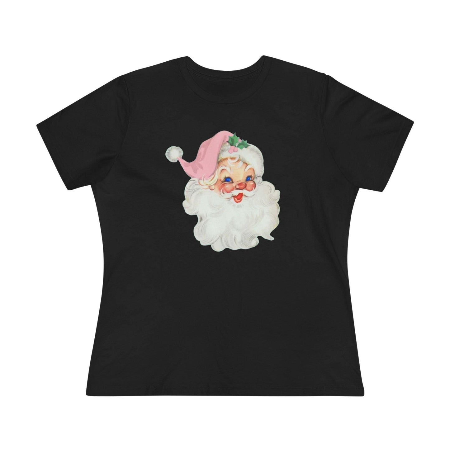 Blue-Eyed Santa Tee - Santa's Got the Blues (and We Love It!) 💙🎅 - Women's Softstyle Tee - Whippie's