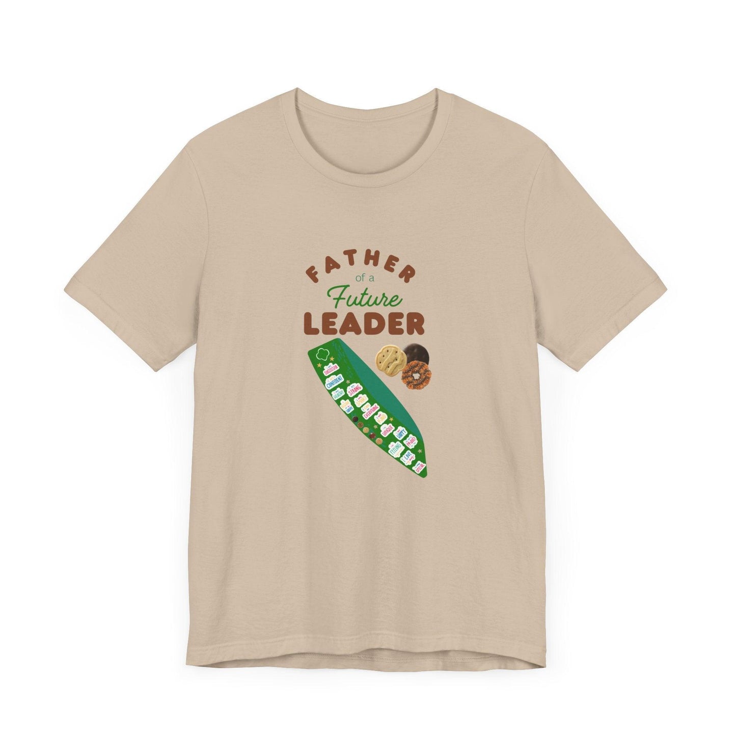 Father of a Future Leader - Unisex Jersey Tee - Smart, Brave, & Cookie-Powered! - Whippie's