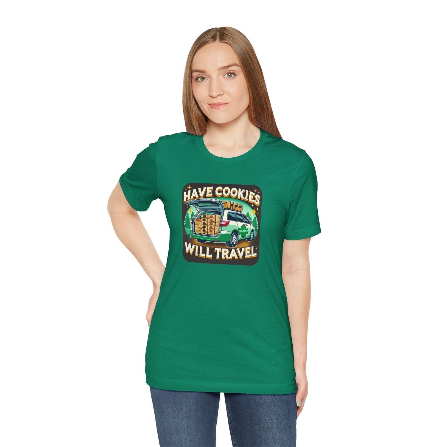 Have Cookies, Will Travel - Unisex Tee - Embrace the Girl Scout Cookie Hustle! - Whippie's
