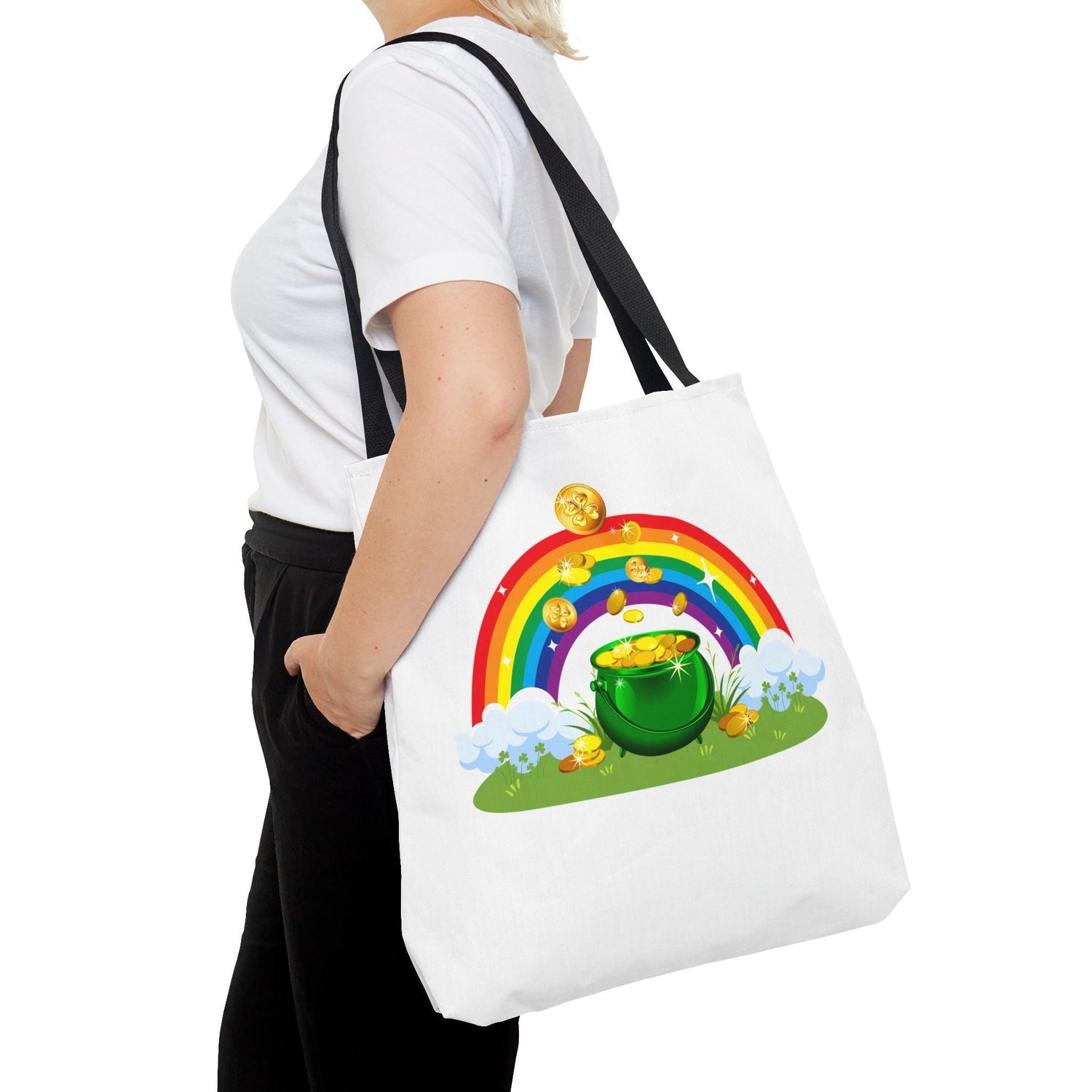 Pot of Gold Tote Bag - Carry Your Luck with You! 🌈💰🍀 - Whippie's