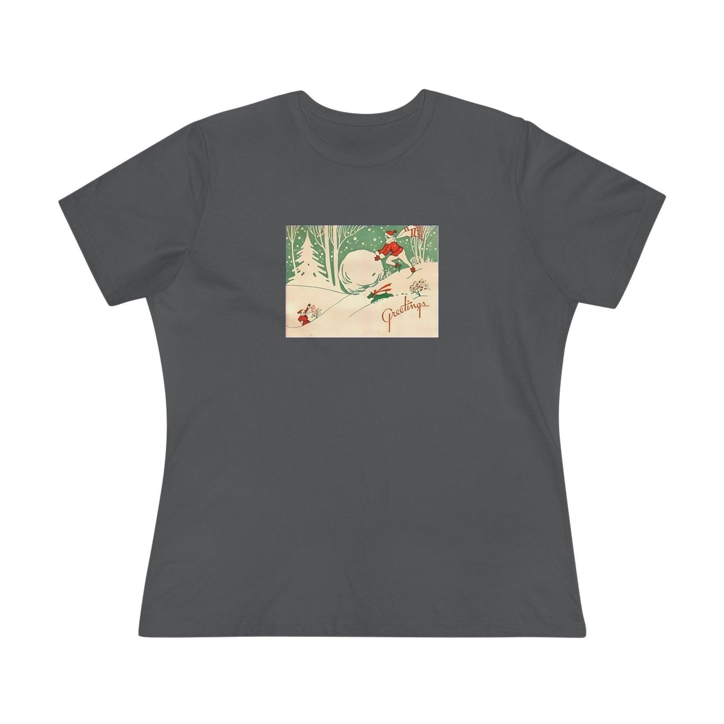 Greetings - Snow Fun - Women's Tee - Whippie's