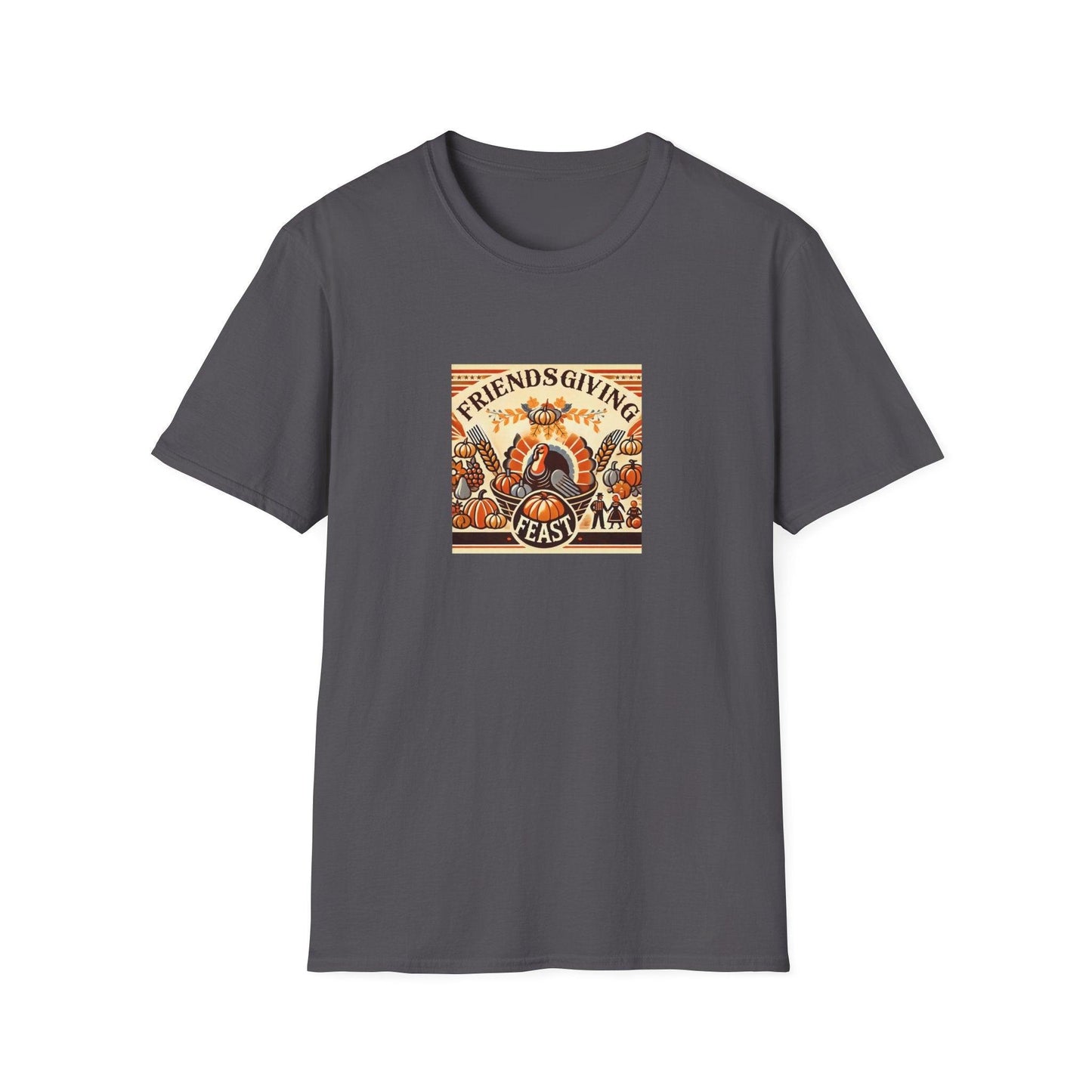 Friendsgiving Feast - A Harvest of Gratitude 🍂🦃 - Unisex T-Shirt - Whippie's