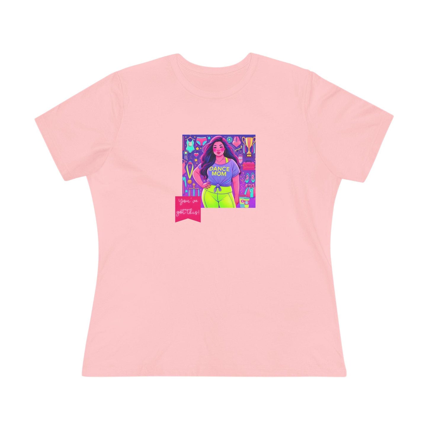 Dance Mom: You've Got This - Asian Mom (Curvy) - Women's Softstyle Tee Celebrate Your Inner Dance Mom! - Whippie's