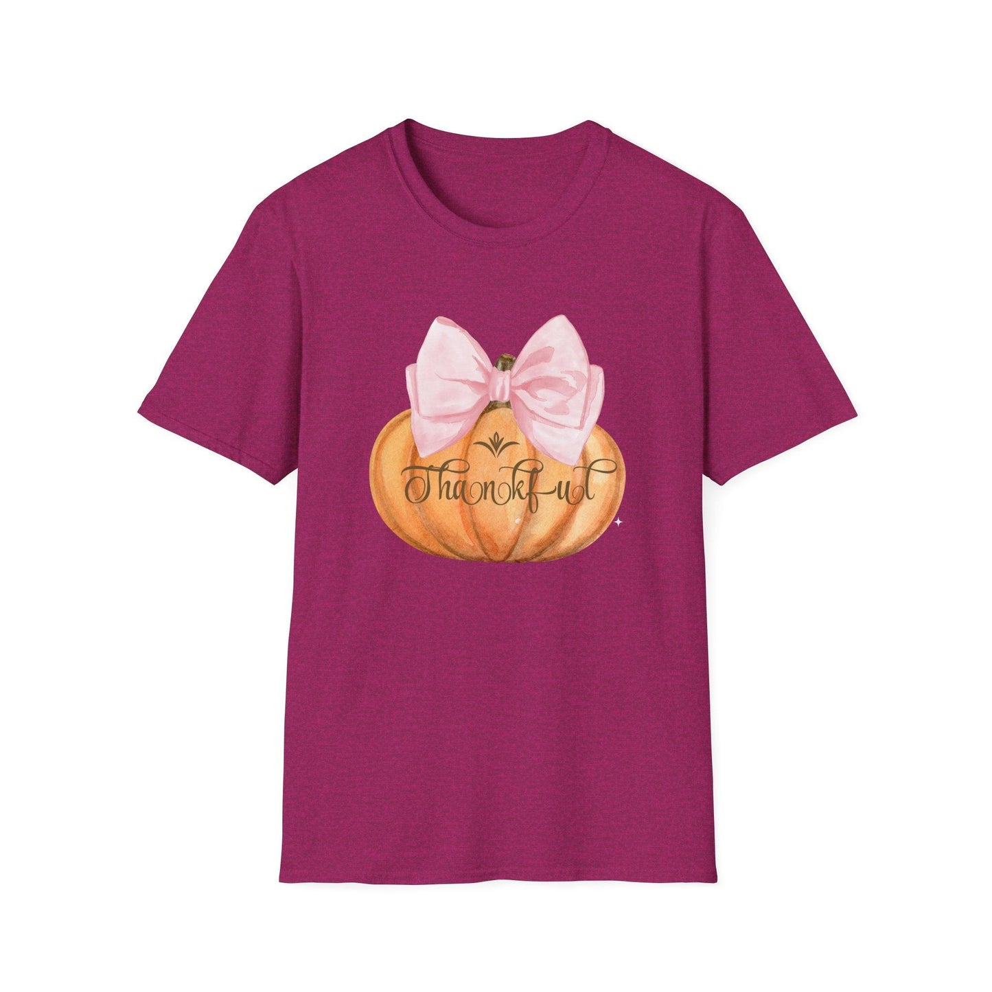 Thankful Pumpkin - A Heart Full of Gratitude! ๐งก๐ Unisex Tee - Whippie's