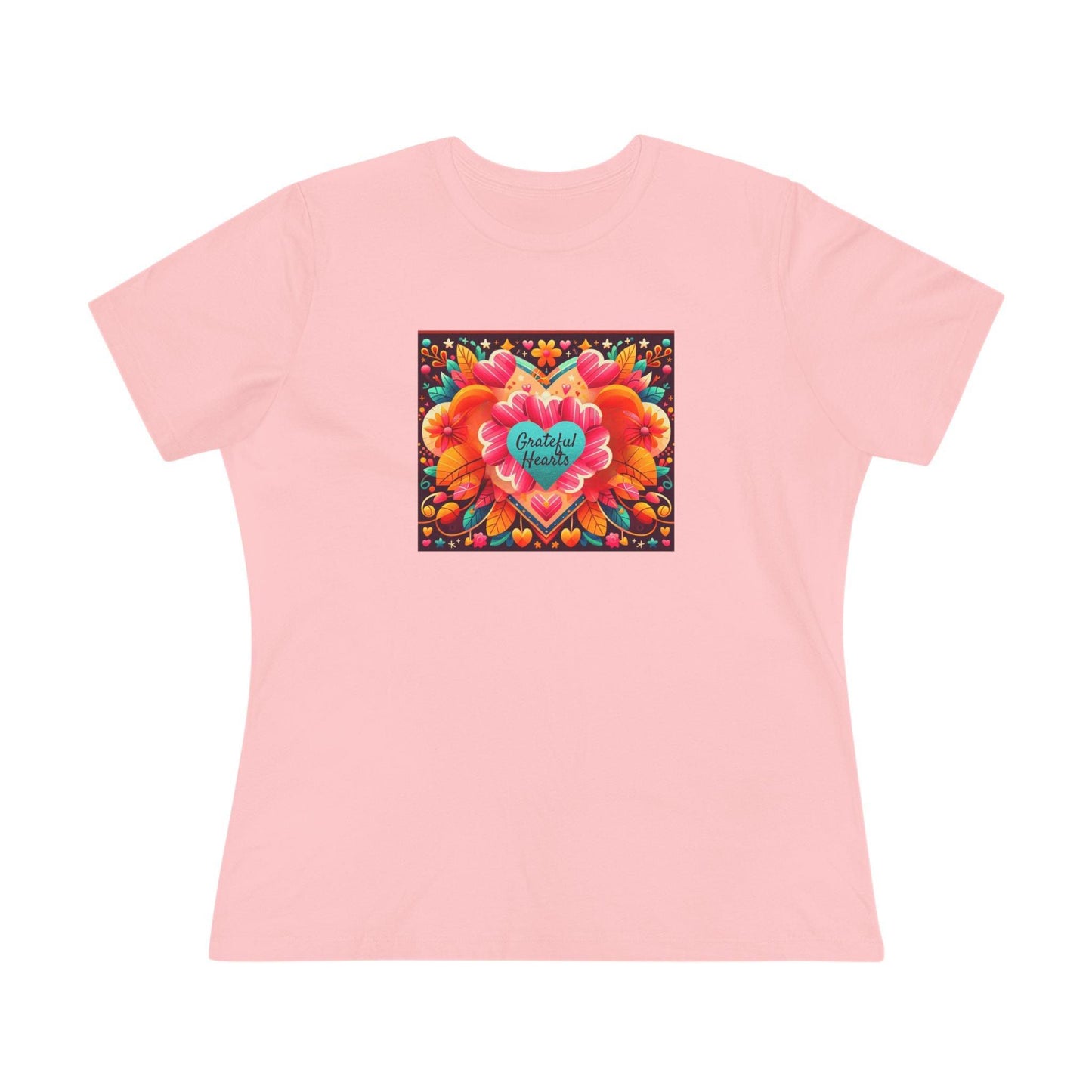 Grateful Hearts - A Celebration of Love and Gratitude 🧡💛❤️ - Women's Softstyle Tee - Whippie's