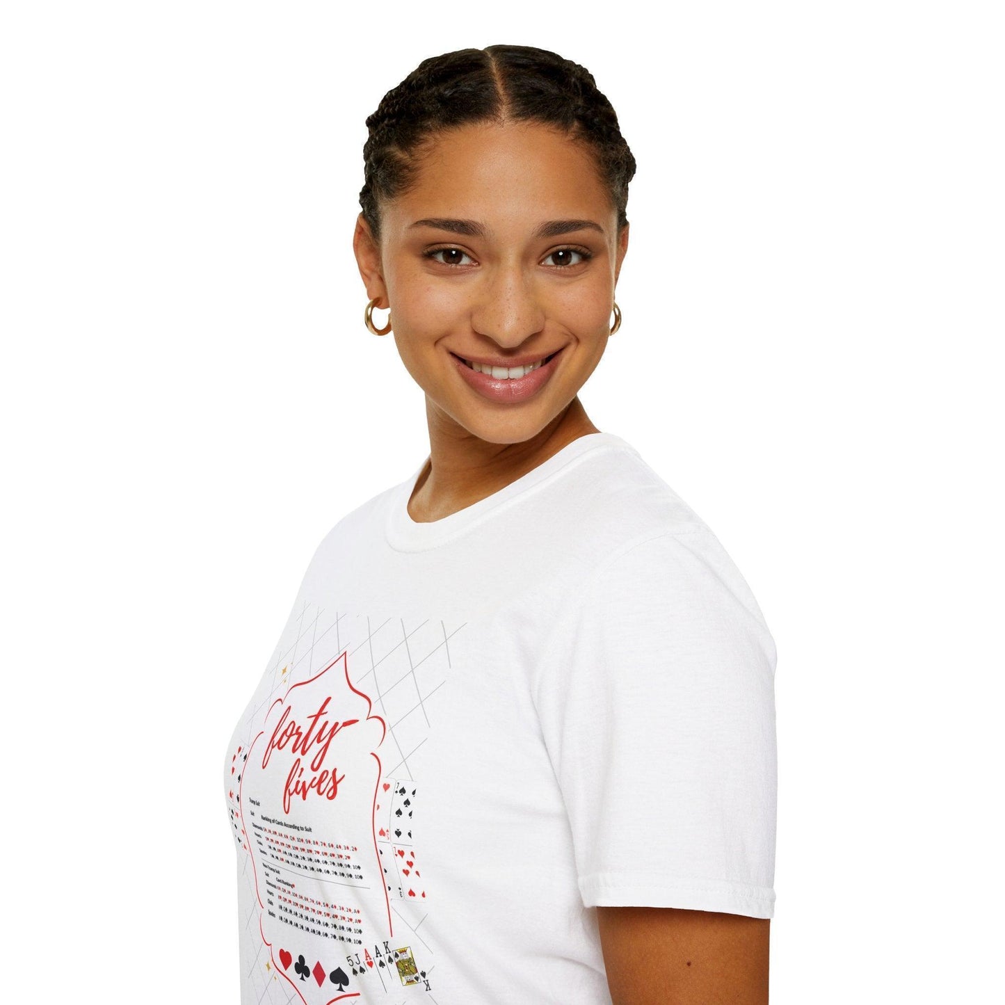 Forty-Fives Card Rankings - Unisex T-Shirt - Whippie's