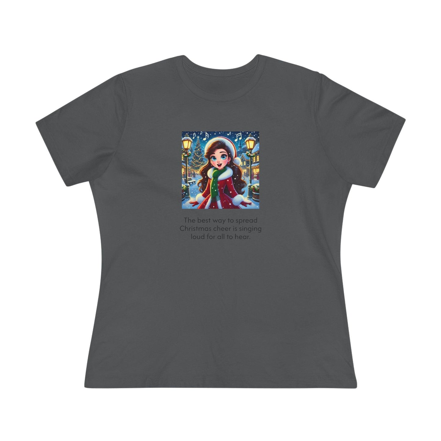 Caroler - Christmas Cheer - BHLBE Girl - Women's Tee - Whippie's