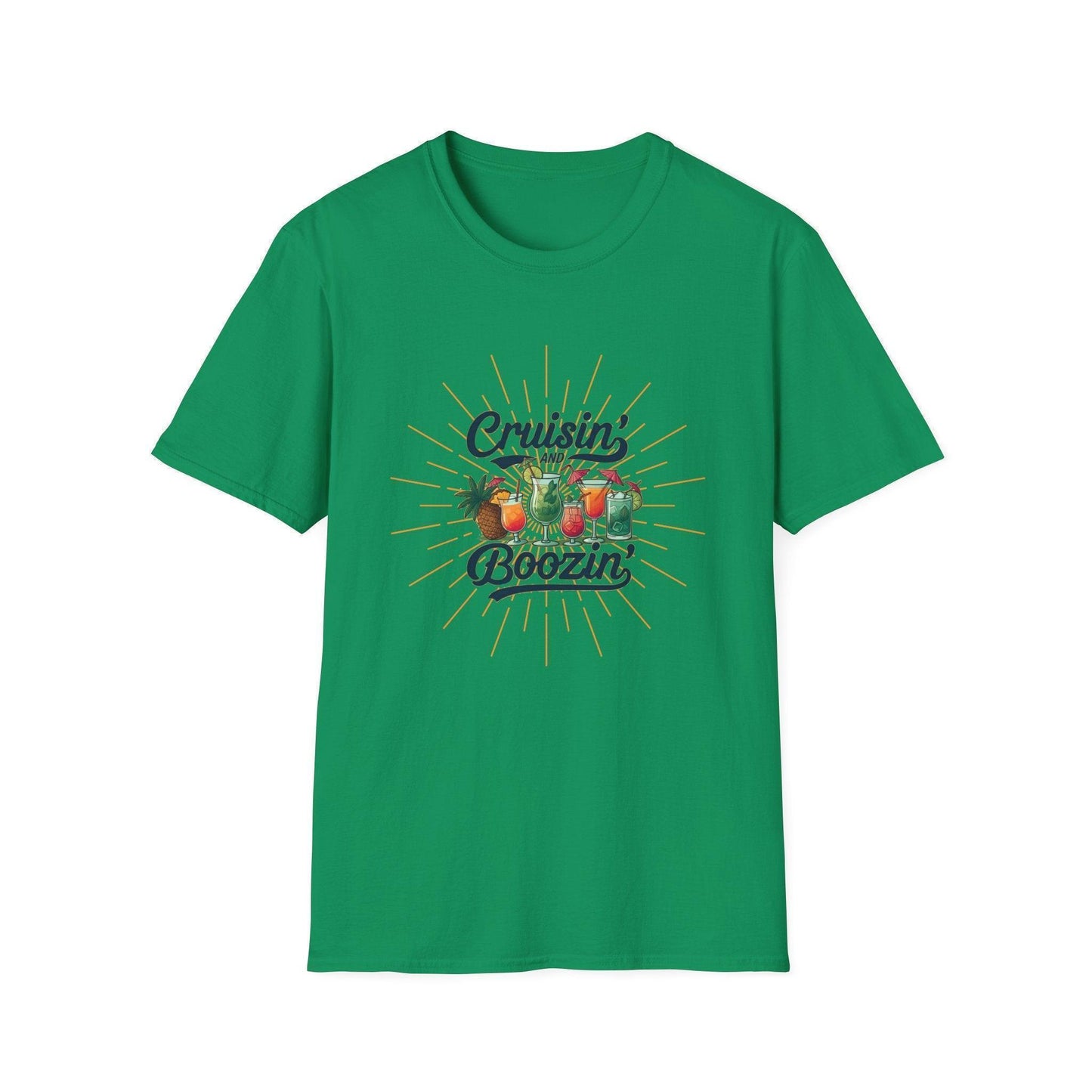 Cruisin' and Boozin Unisex Tee ๐ณ๏ธ๐น - Whippie's