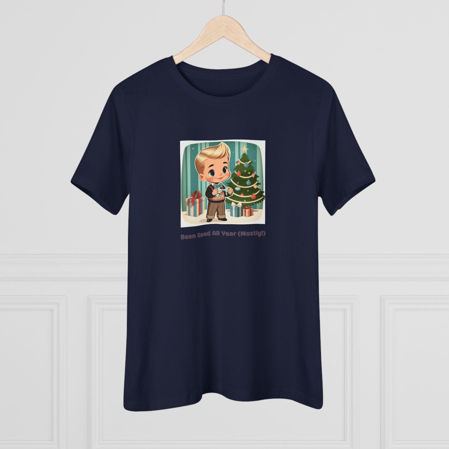 Been Good All Year (Mostly!) - Women's Softstyle Tee - Whippie's