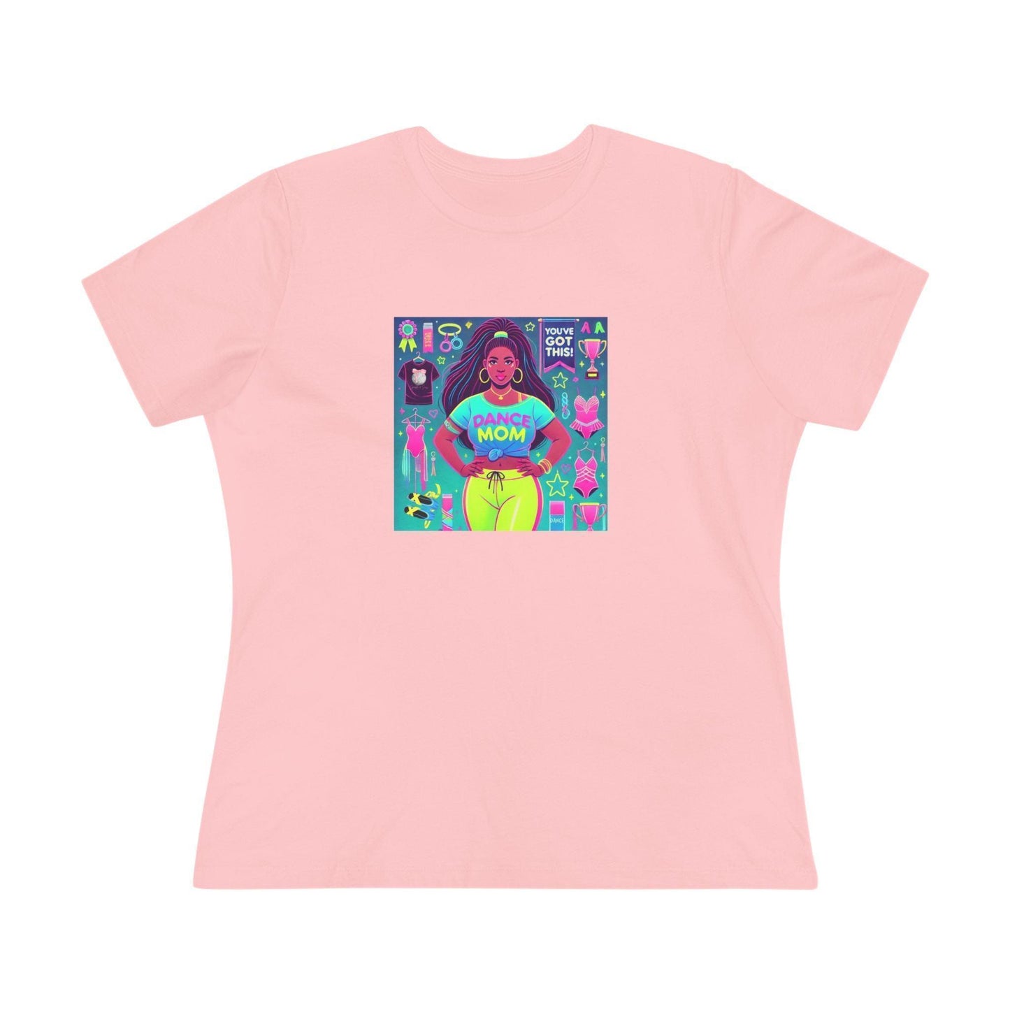 Dance Mom: You've Got This - Darker Skin Tone Mom - Curvy - Women's Softstyle Tee - Whippie's
