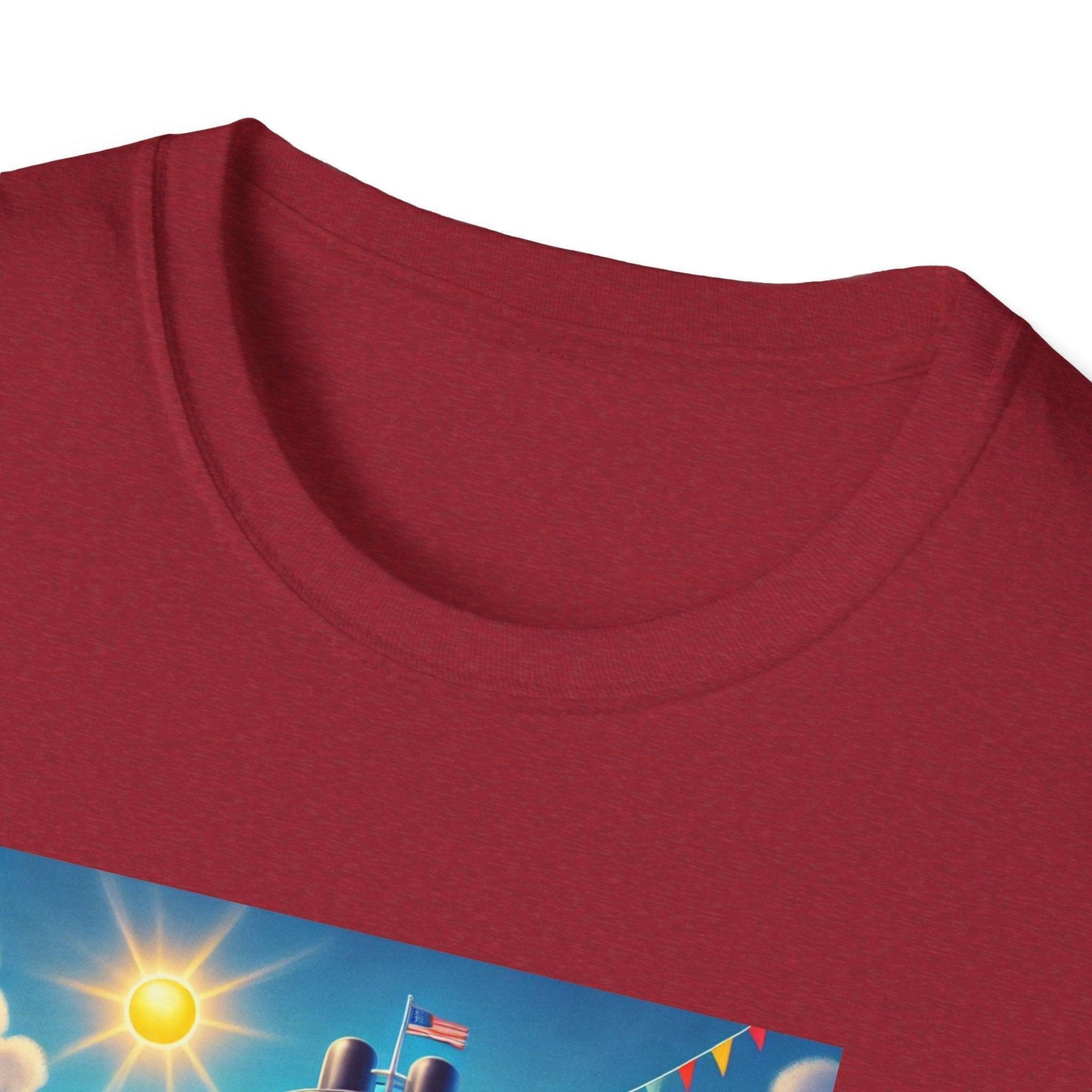Duck on the Loose! Hilarious Cruise Ship Hide-and-Seek 🛳️ Unisex T-Shirt 🐤 - Whippie's
