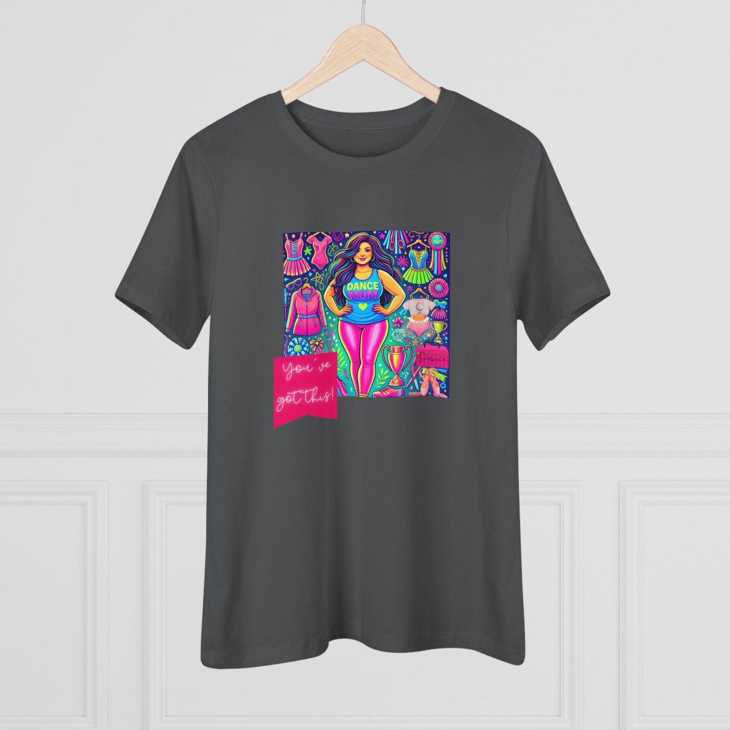 You've Got This! Dance Mom (Curvy Mom) - A Spark ling Performance ⭐️- Women's Softstyle Tee - Whippie's