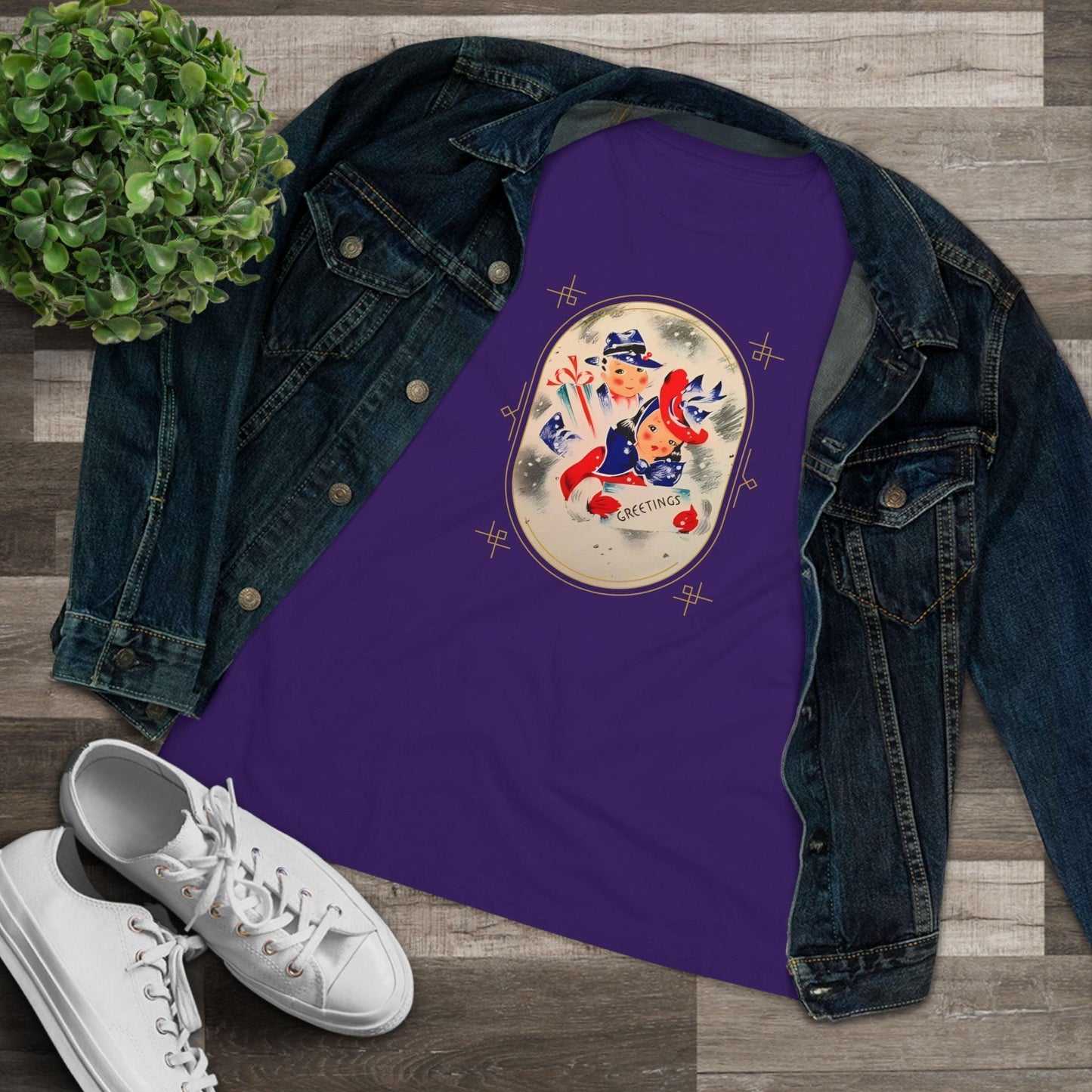 Greetings Couple - Women's Tee - Whippie's