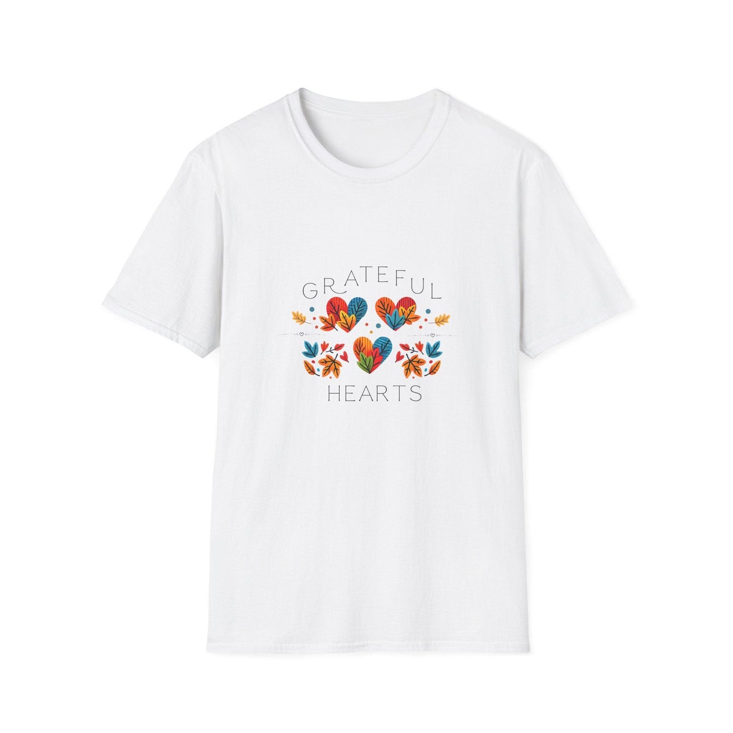 Grateful Hearts - A Family Affair 🧡💛❤️ - Three Hearts - Unisex T-Shirt - Whippie's