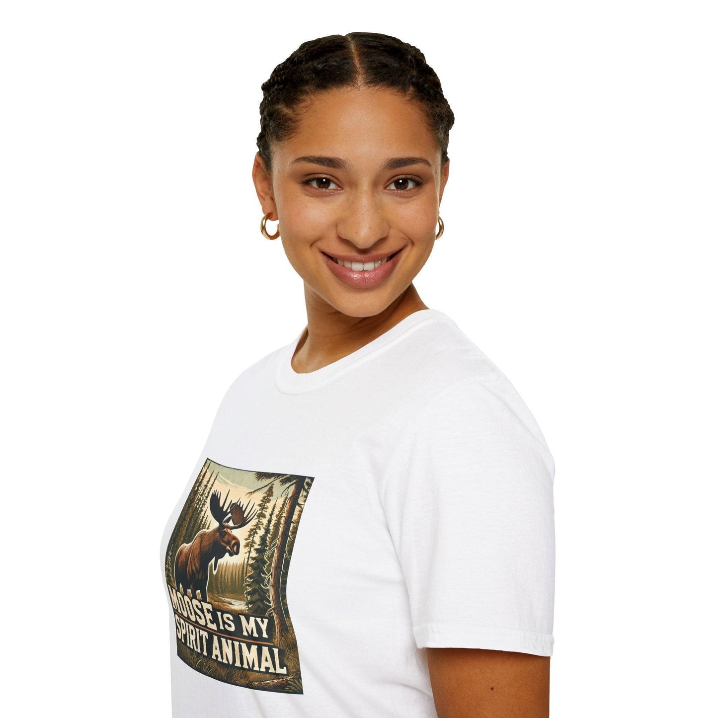 Moose is my Spirit Animal - Unisex T-Shirt - Whippie's