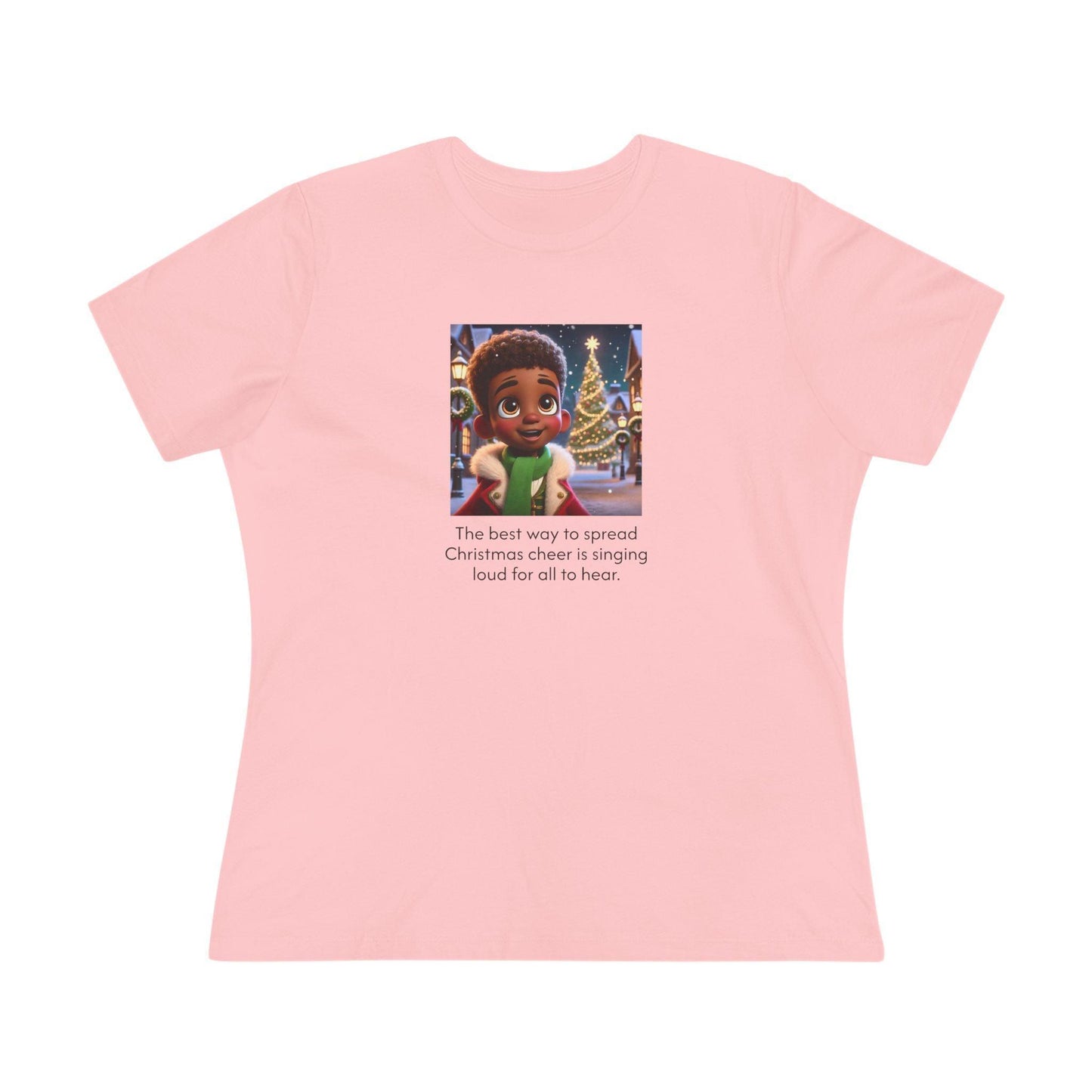 Caroler - Christmas Cheer - Younger BH Boy - Women's Tee - Whippie's