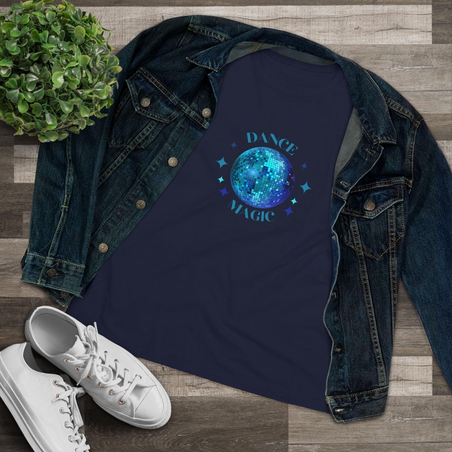 Dance Magic - Disco Ball - Women's Sofstyle Tee! ✨🕺 - Whippie's