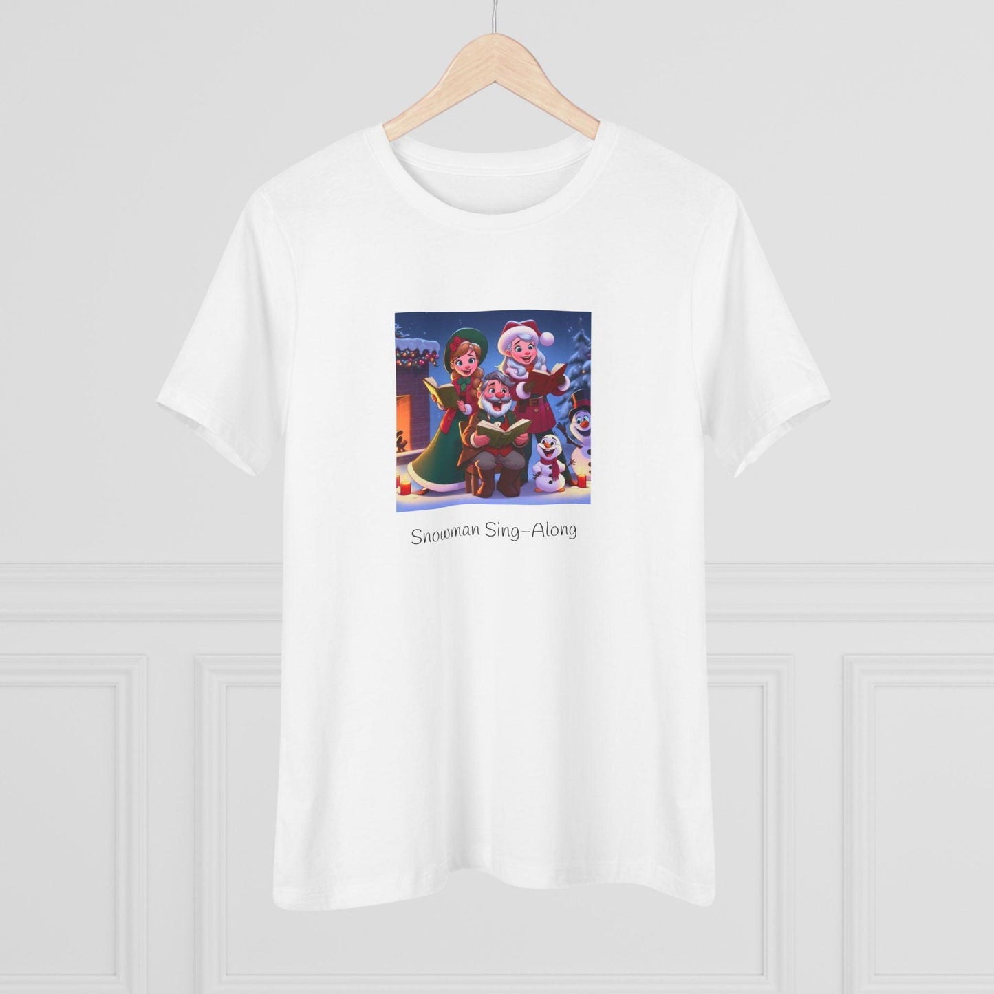 Snowman Sing-Along - Women's Tee - Whippie's