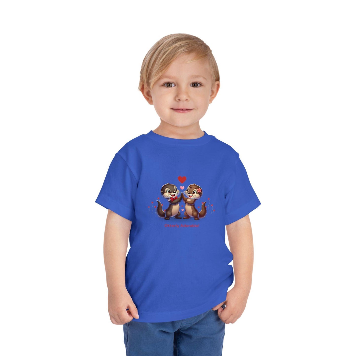 Otterly Adorable Toddler T-Shirt - Cuteness Overload! 💖🦦 - Whippie's