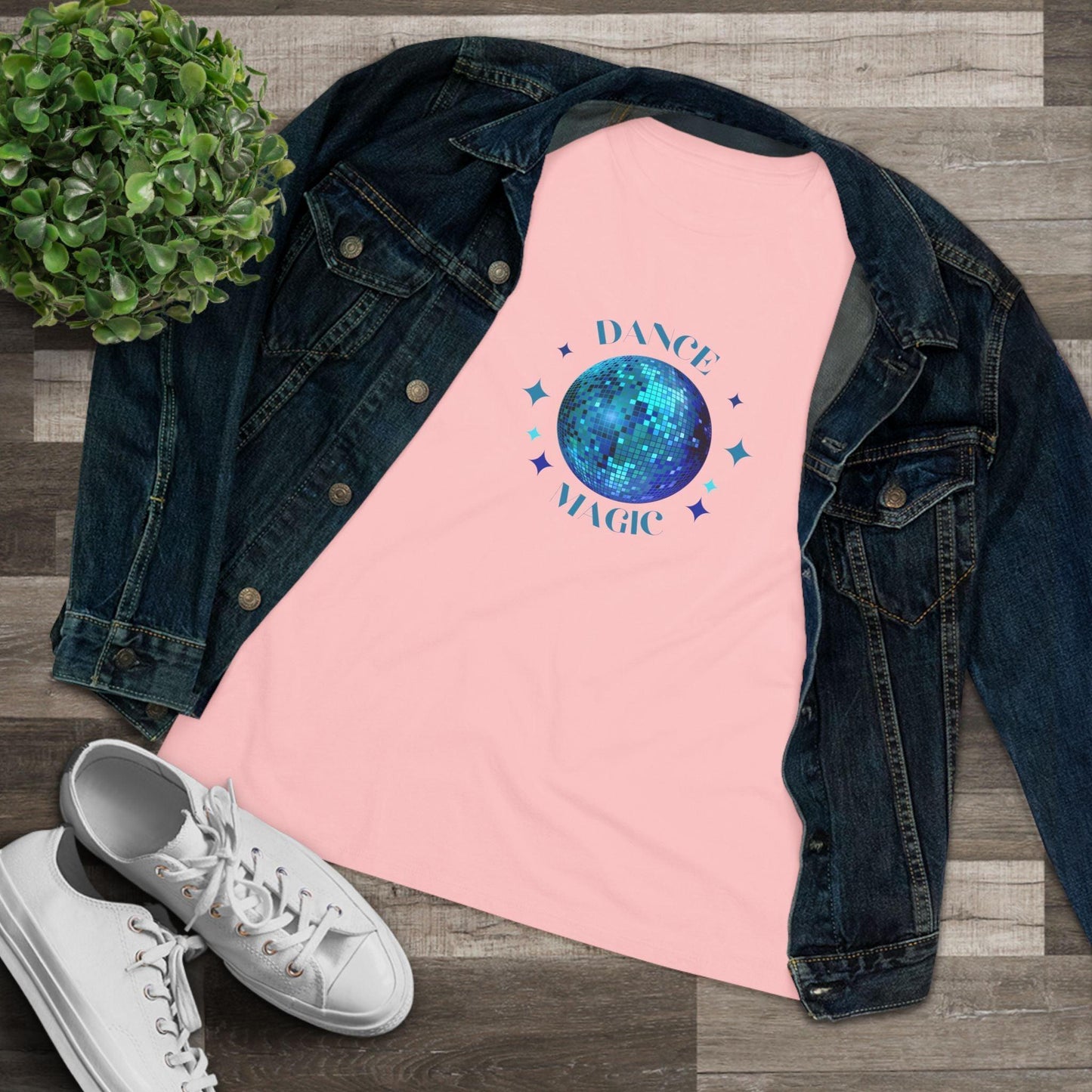 Dance Magic - Disco Ball - Women's Sofstyle Tee! ✨🕺 - Whippie's