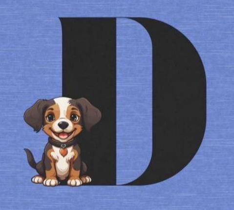 Alphabet Adventures: Letter D - Dog Toddler T-shirt - Whippie's