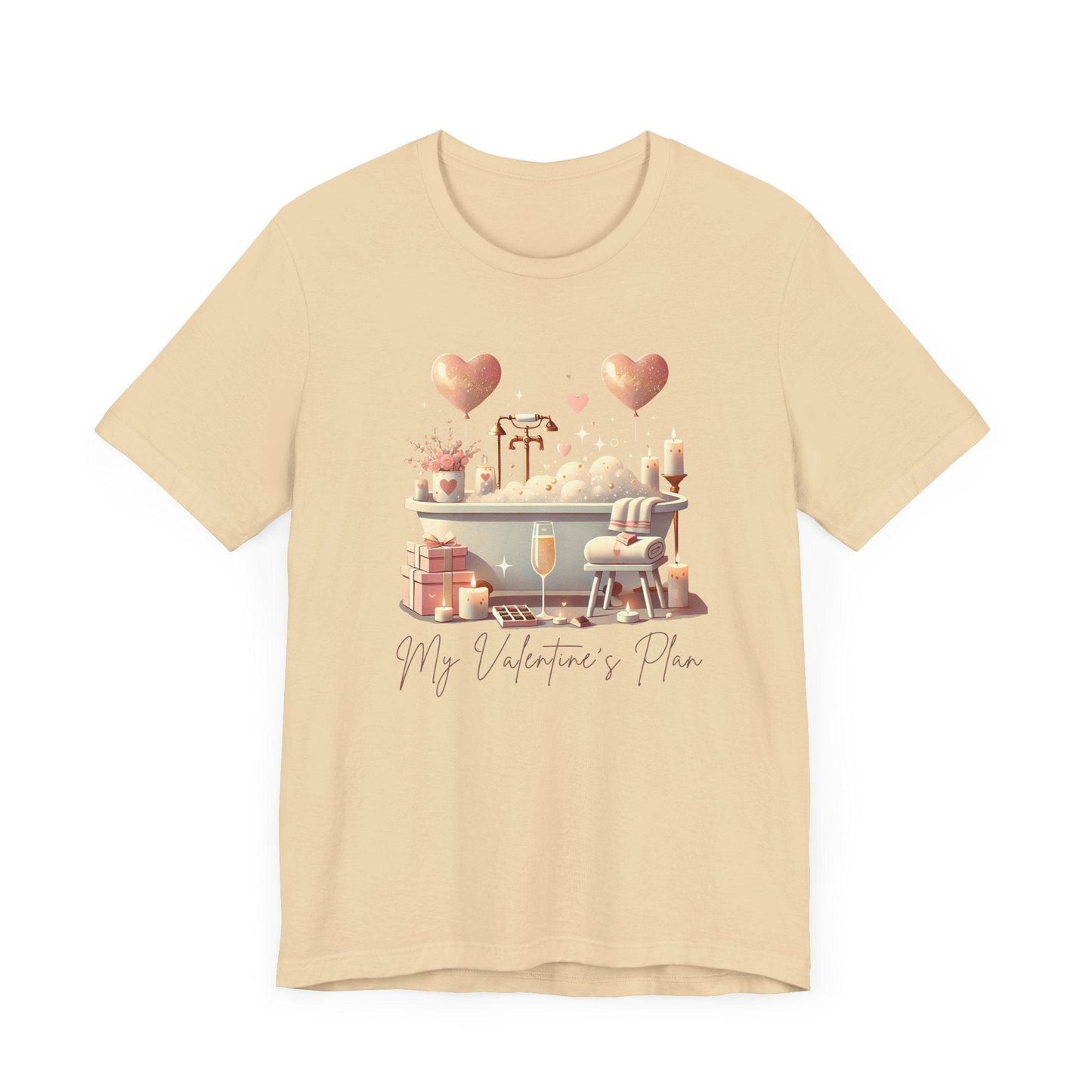 💖 My Valentine's Plan vs. Reality 🛁 Unisex Jersey Tee ✨ Expectation vs. Reality, the Valentine's Day edition! - Whippie's