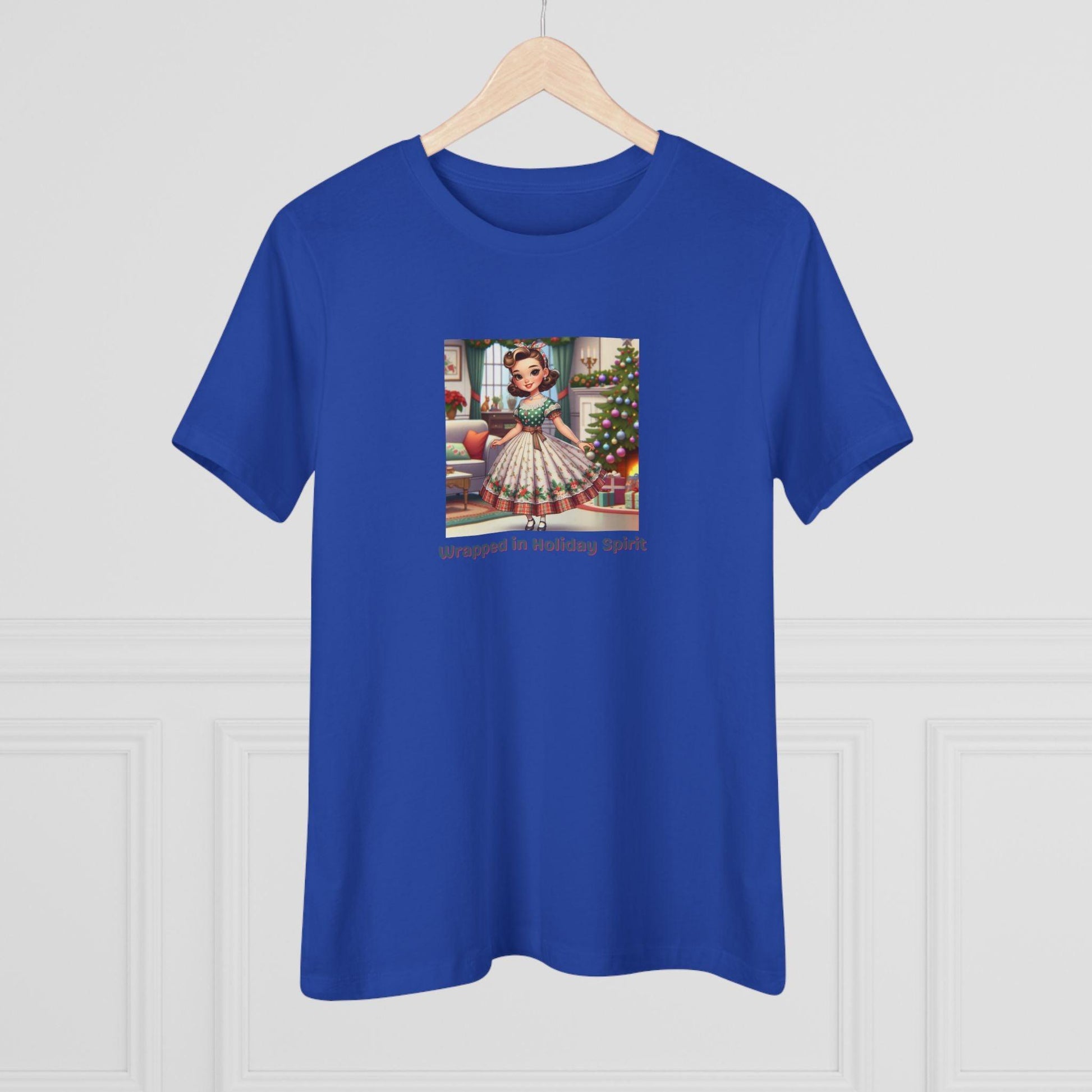 Wrapped in Holiday Spirit - Women's Softstyle Tee - Whippie's