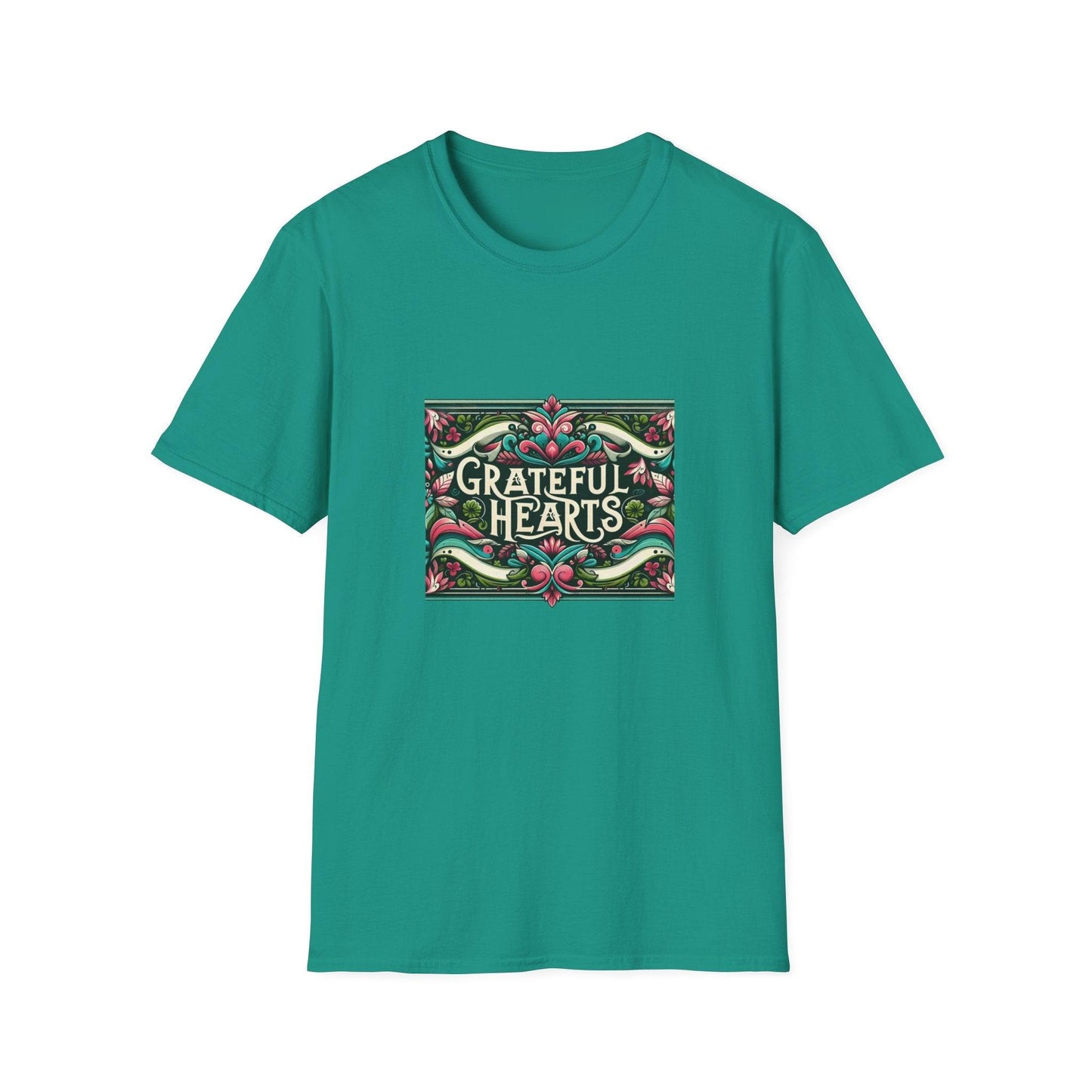 Grateful Hearts - Give Thanks with a Grateful Heart! 🧡💛🤎 Unisex T-Shirt - Whippie's