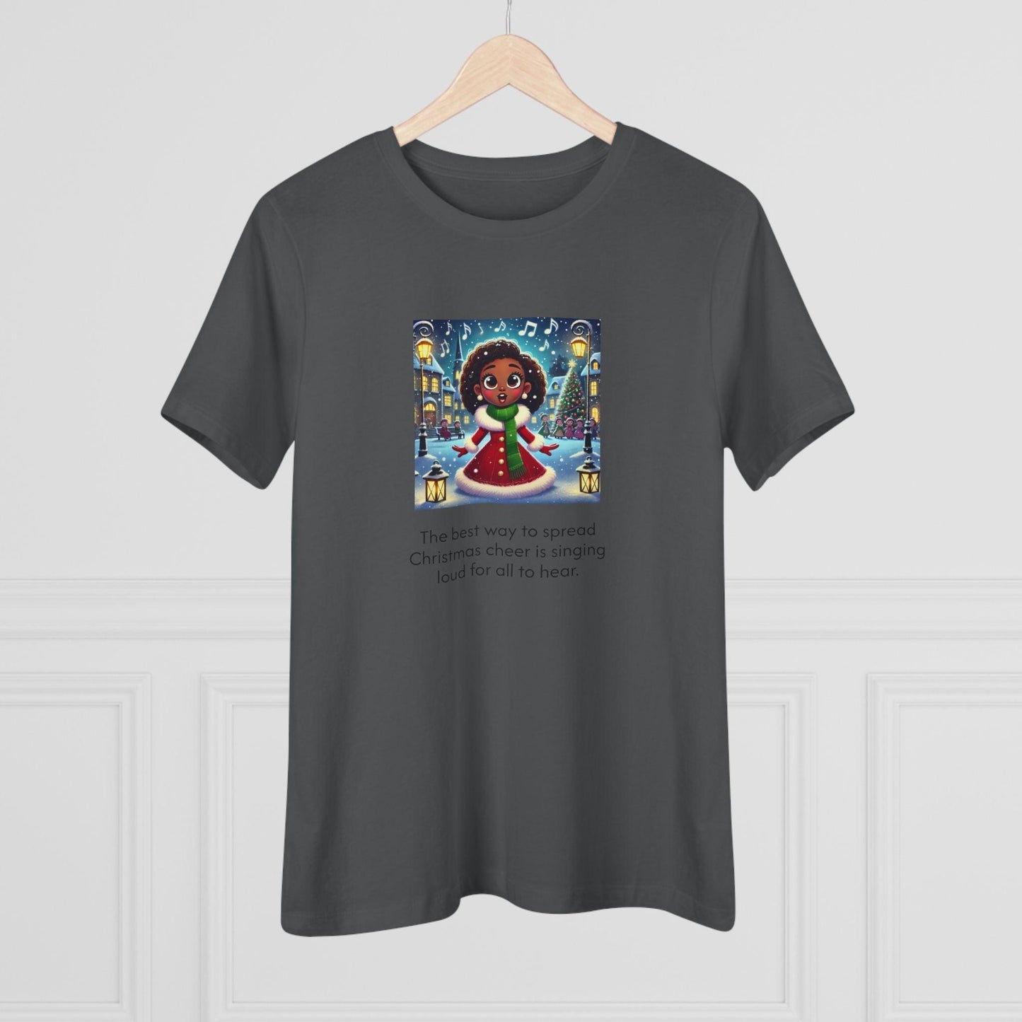 Caroler - Christmas Cheer - Younger BH Girl - Women's Tee - Whippie's