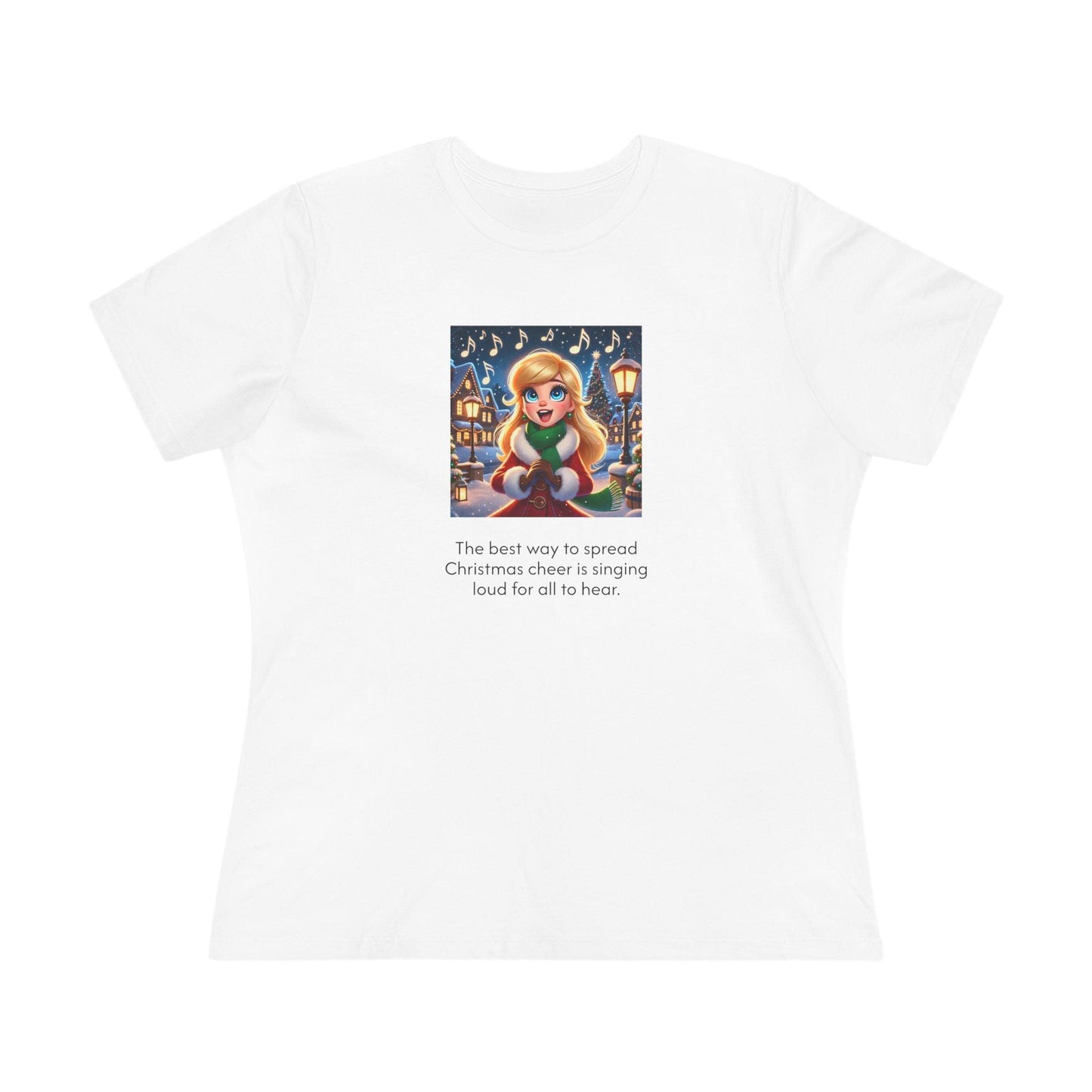Caroler - Christmas Cheer - LBH Girl - Women's Softstyle Tee - Whippie's