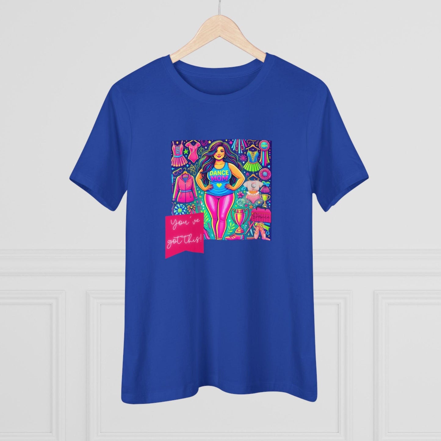 You've Got This! Dance Mom (Curvy Mom) - A Spark ling Performance ⭐️- Women's Softstyle Tee - Whippie's