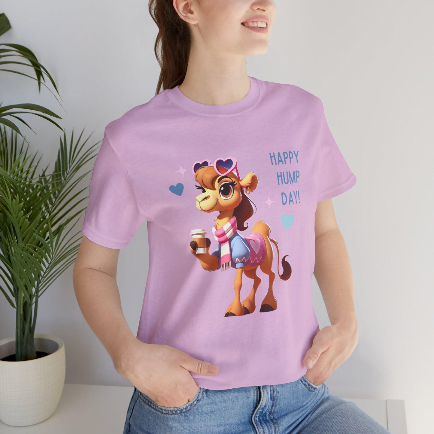 Happy Hump Day - Unisex Jersey Tee - 🐪 Celebrate the Midweek Hump with a Smile! 🐪 - Whippie's